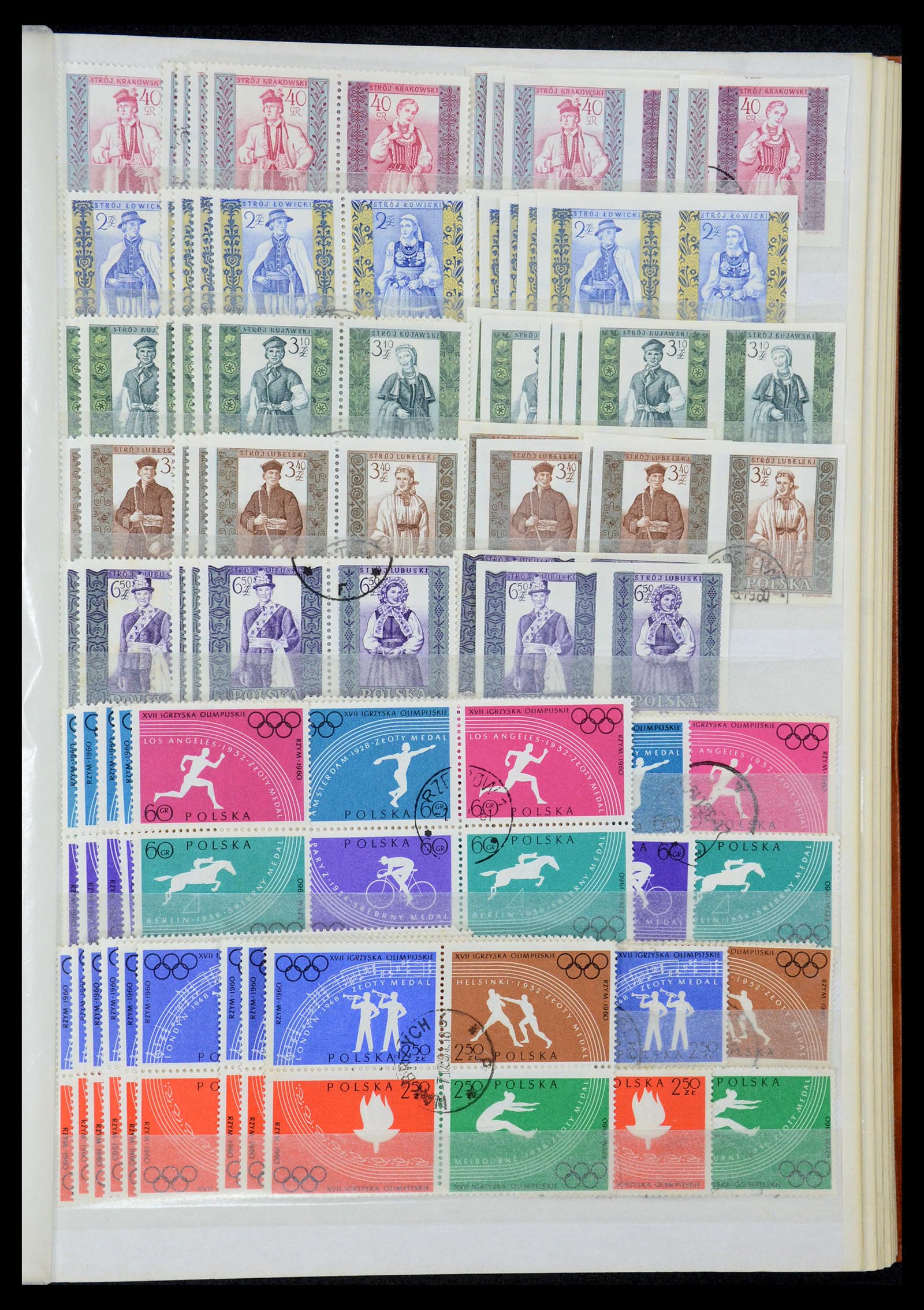 35238 043 - Postzegelverzameling 35238 Polen 1945-1964.