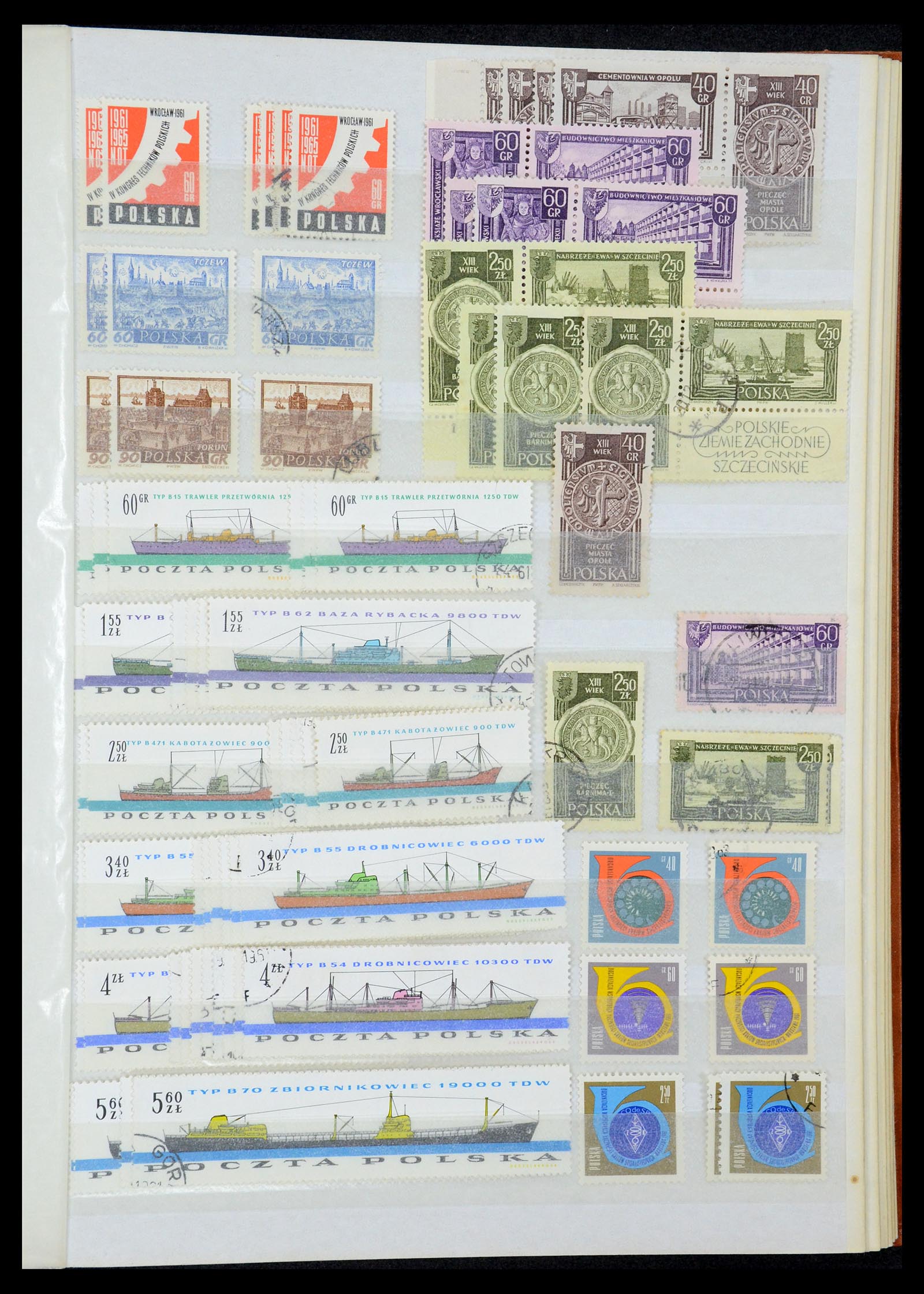 35238 047 - Postzegelverzameling 35238 Polen 1945-1964.