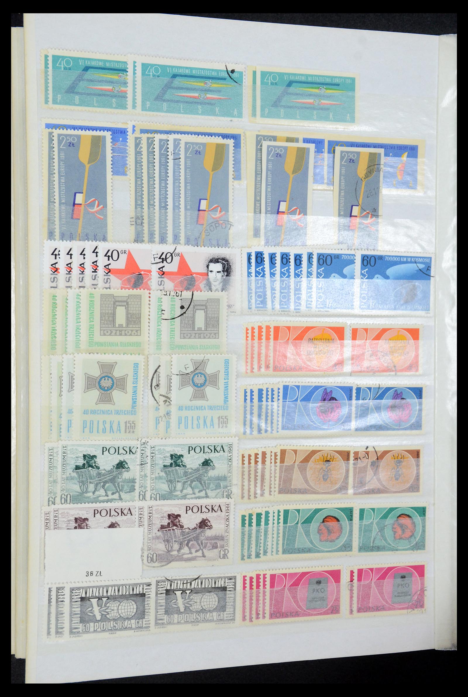 35238 048 - Postzegelverzameling 35238 Polen 1945-1964.