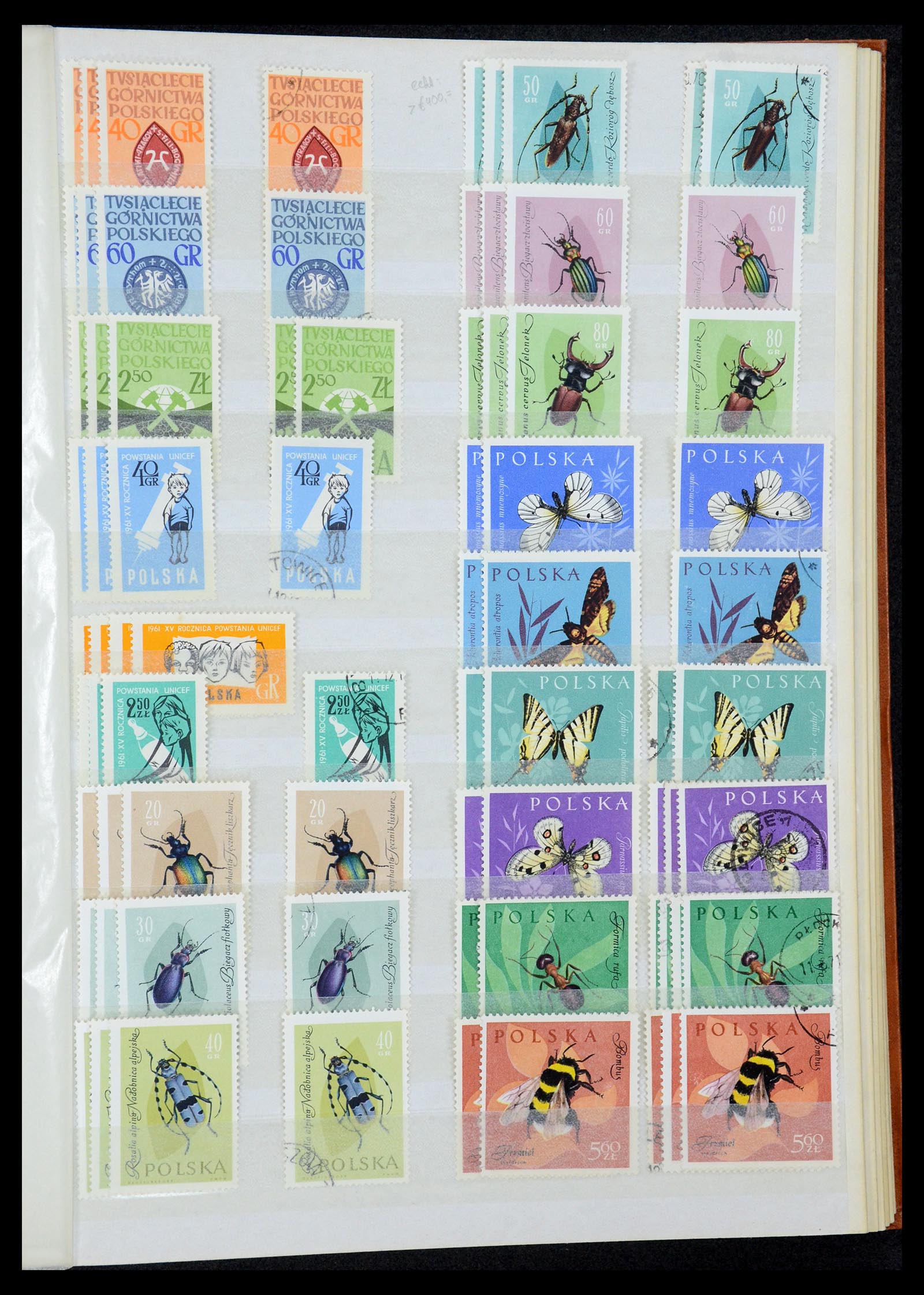 35238 049 - Postzegelverzameling 35238 Polen 1945-1964.