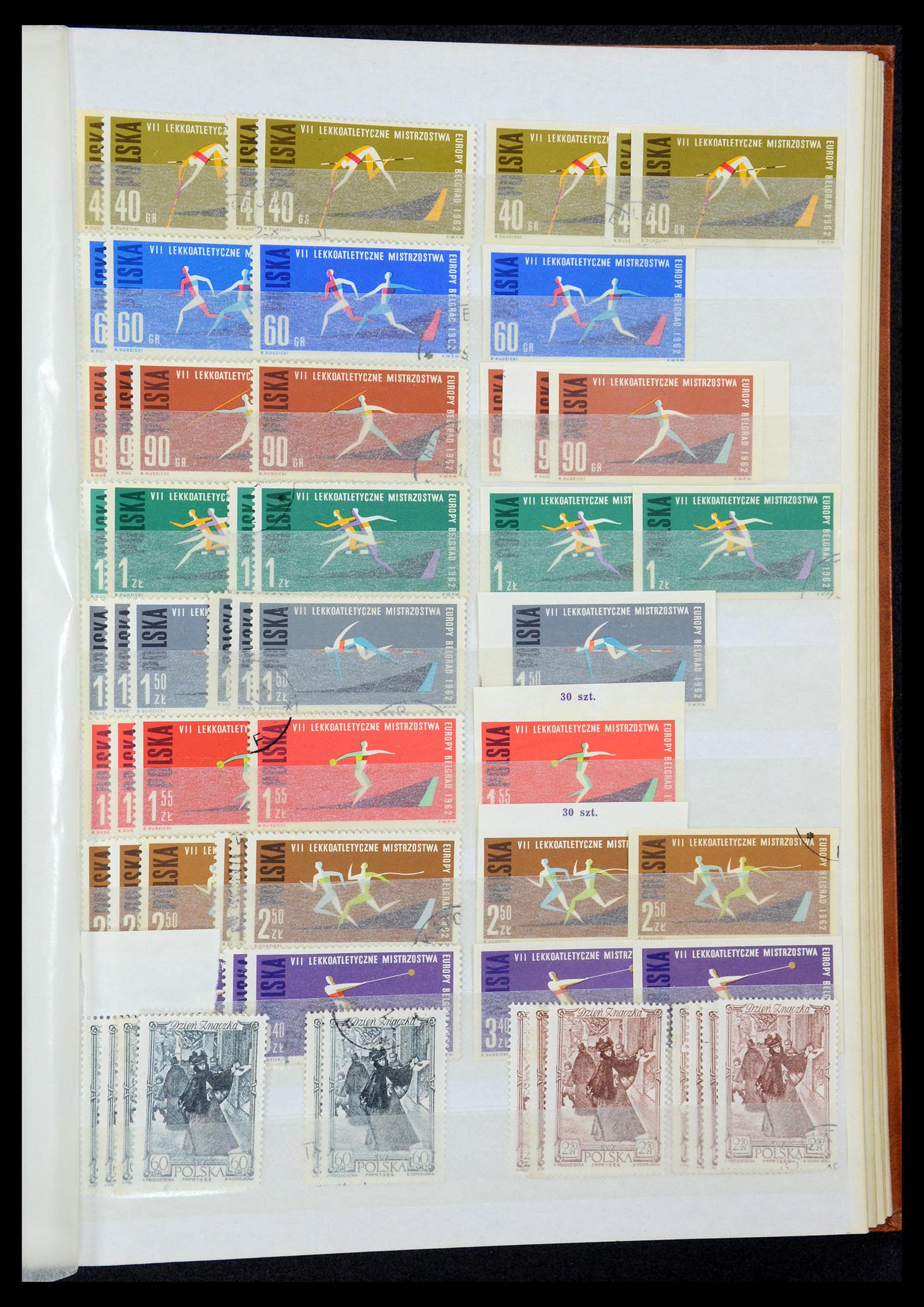 35238 052 - Postzegelverzameling 35238 Polen 1945-1964.