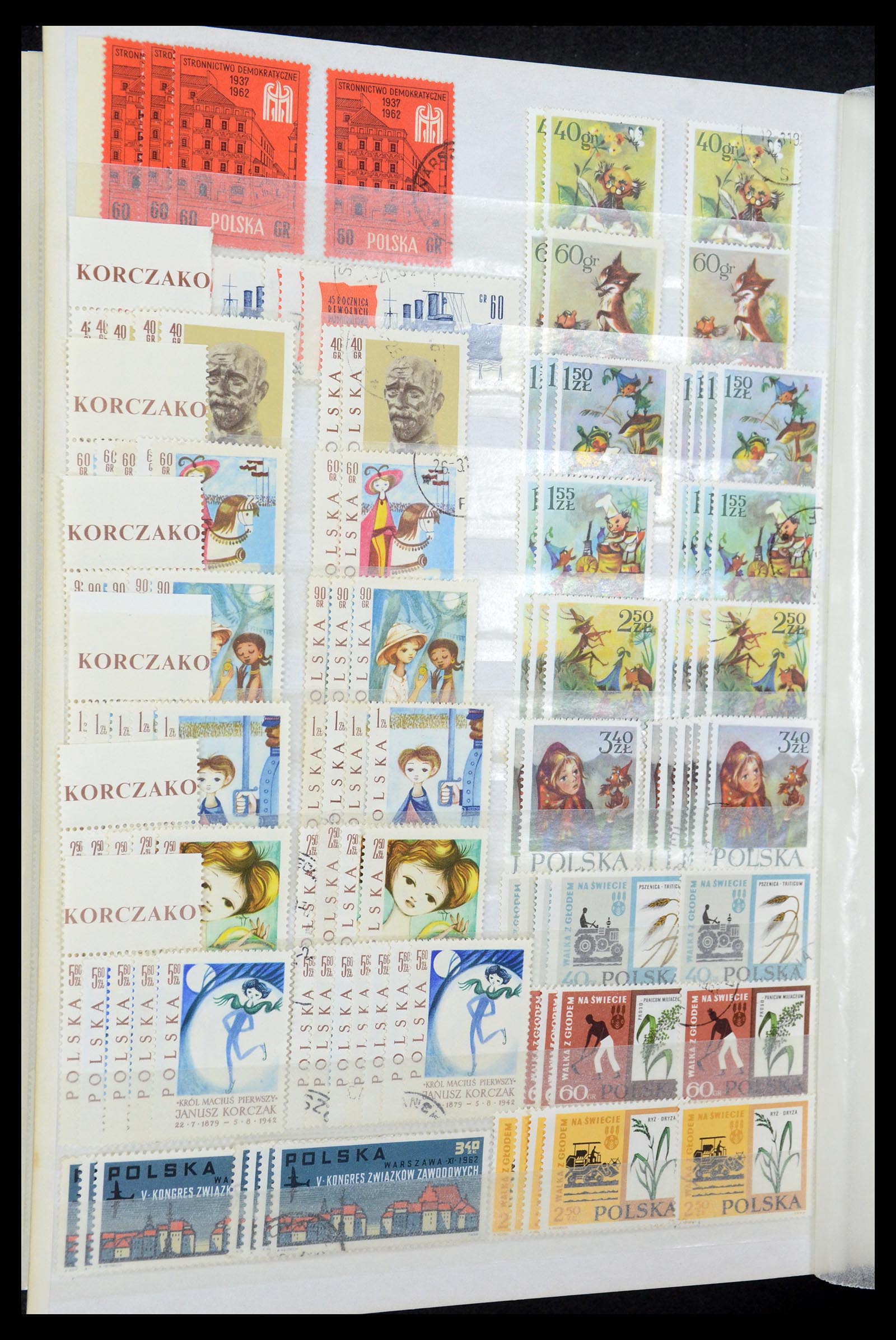 35238 054 - Postzegelverzameling 35238 Polen 1945-1964.