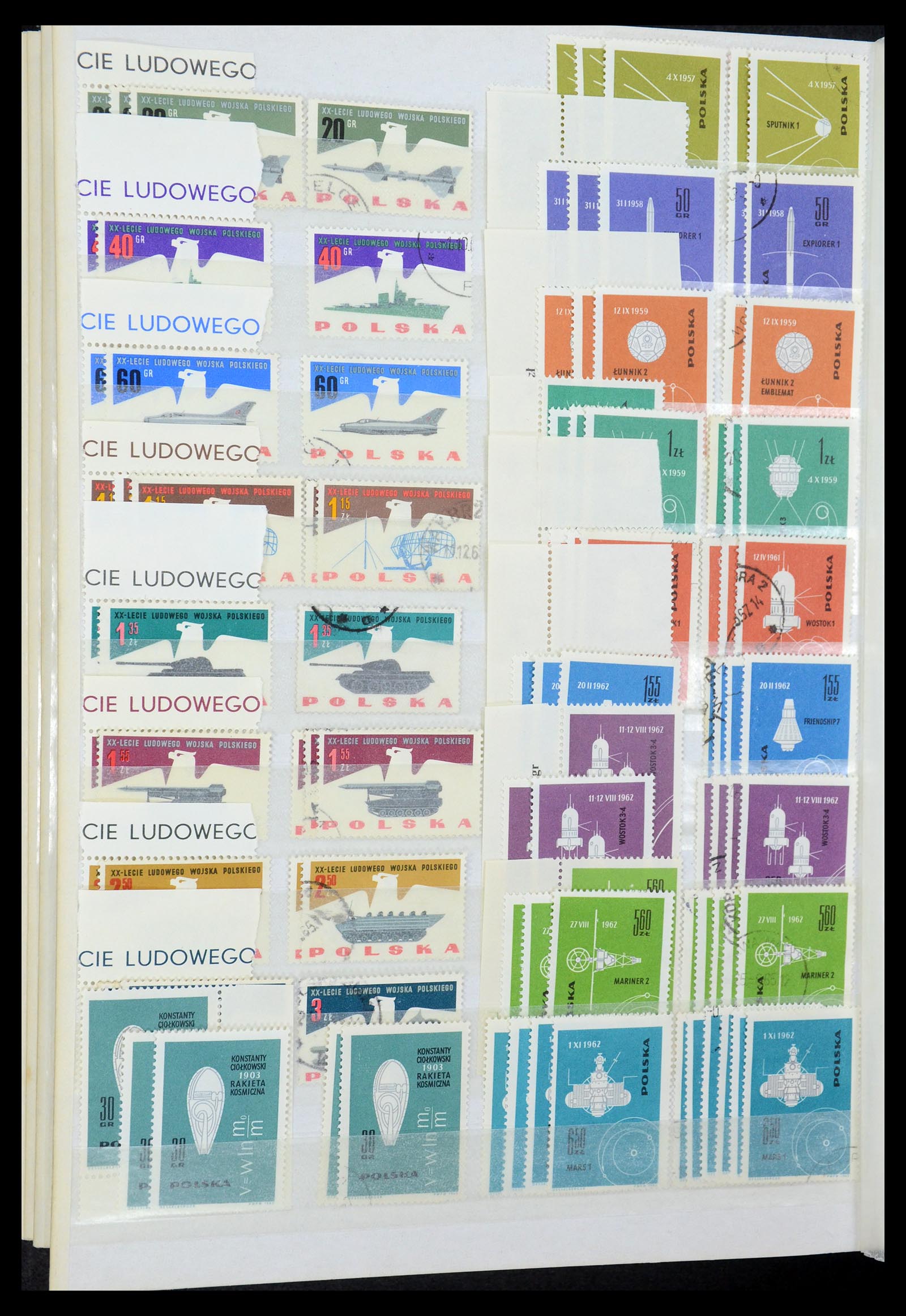 35238 058 - Postzegelverzameling 35238 Polen 1945-1964.