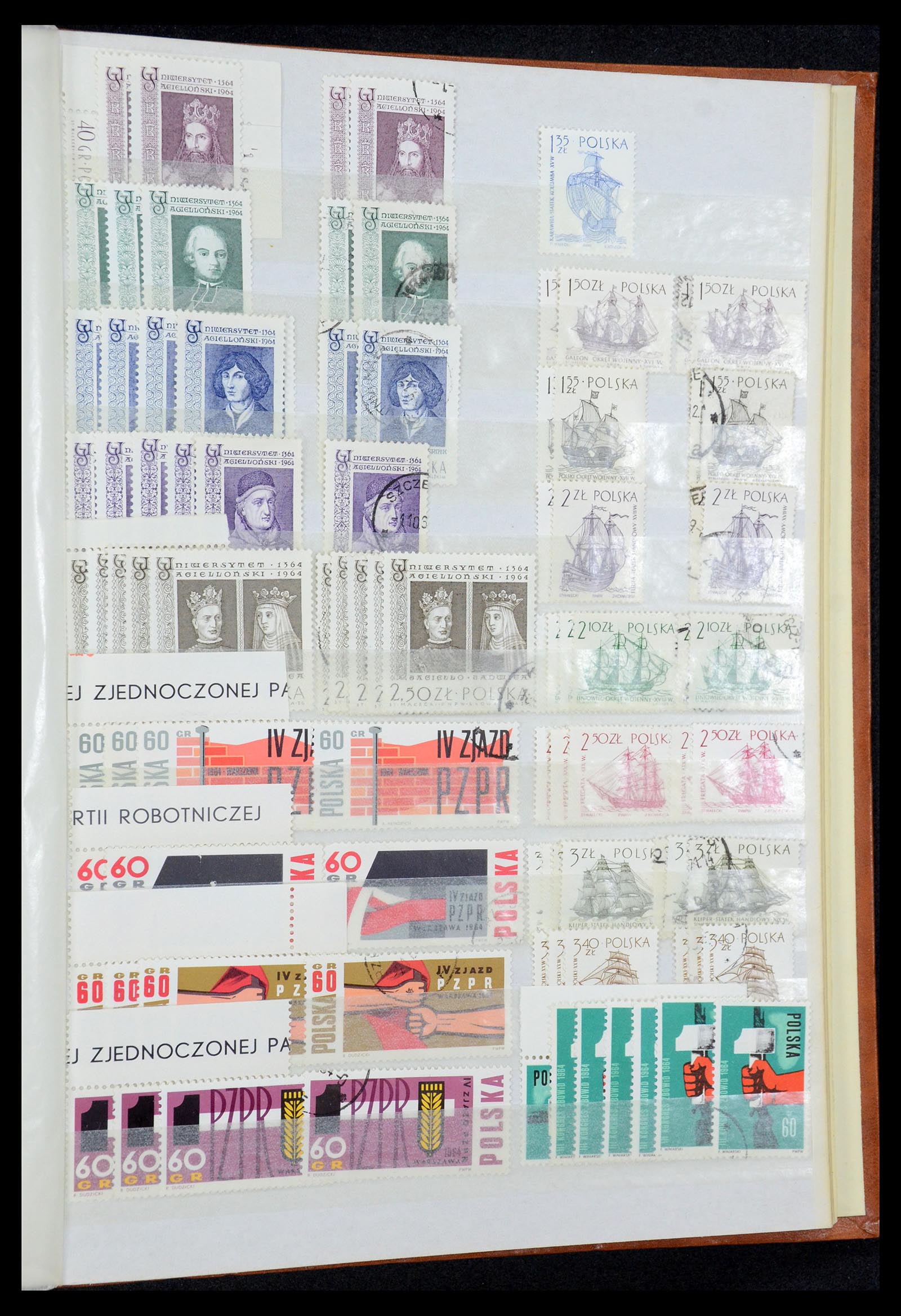 35238 061 - Postzegelverzameling 35238 Polen 1945-1964.