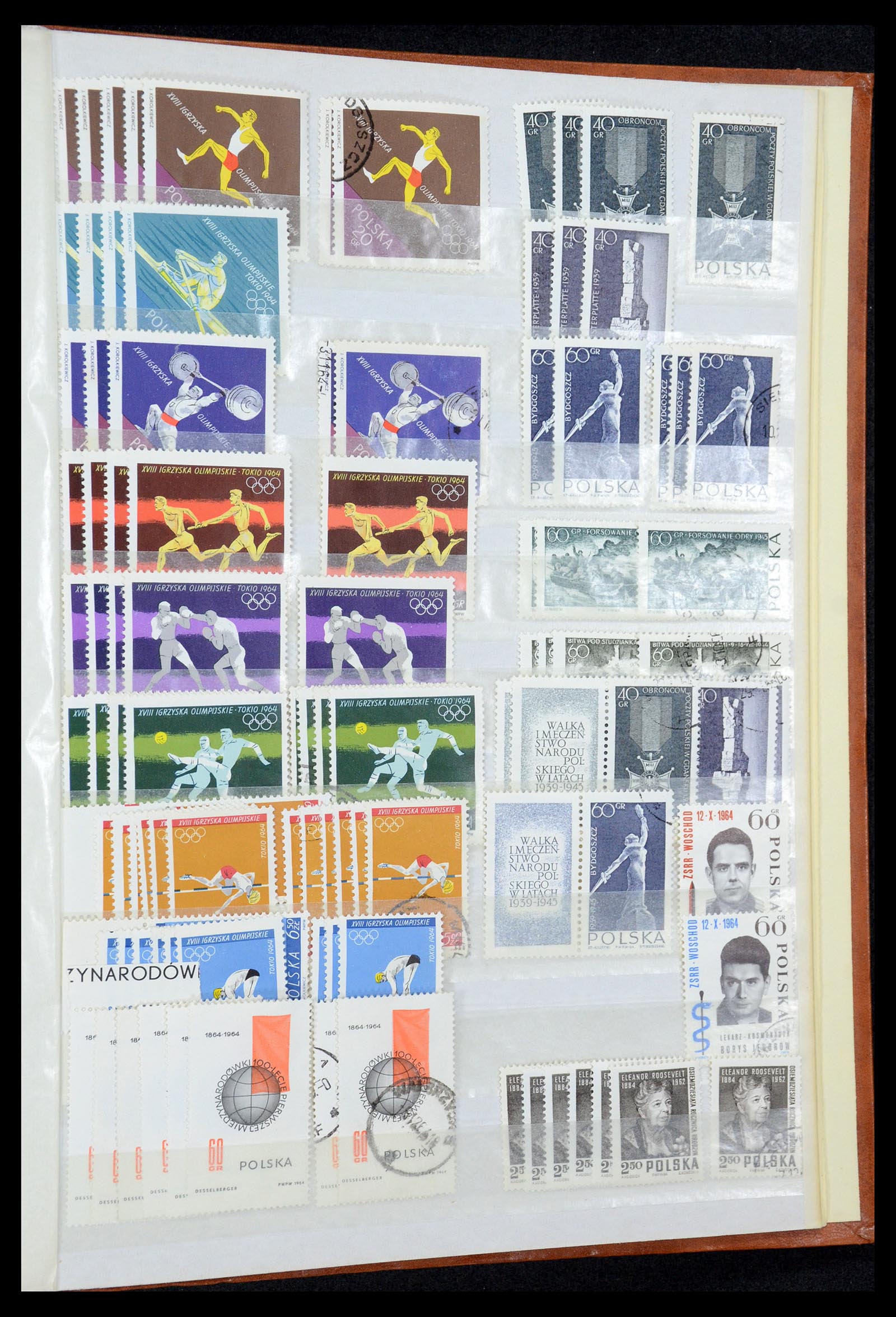 35238 062 - Postzegelverzameling 35238 Polen 1945-1964.