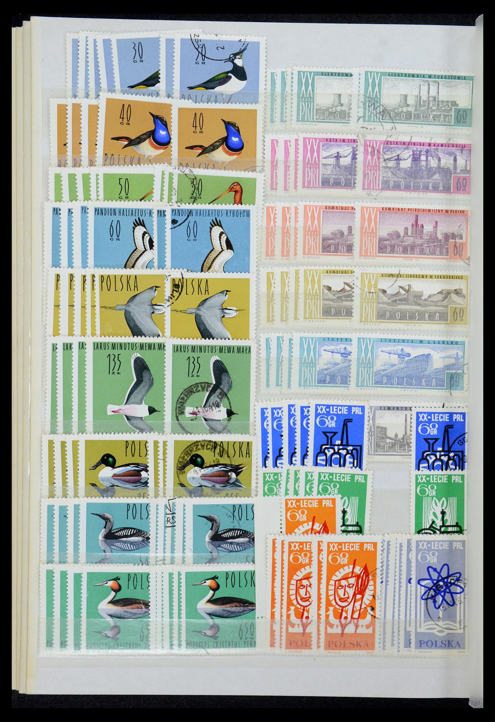35238 063 - Postzegelverzameling 35238 Polen 1945-1964.