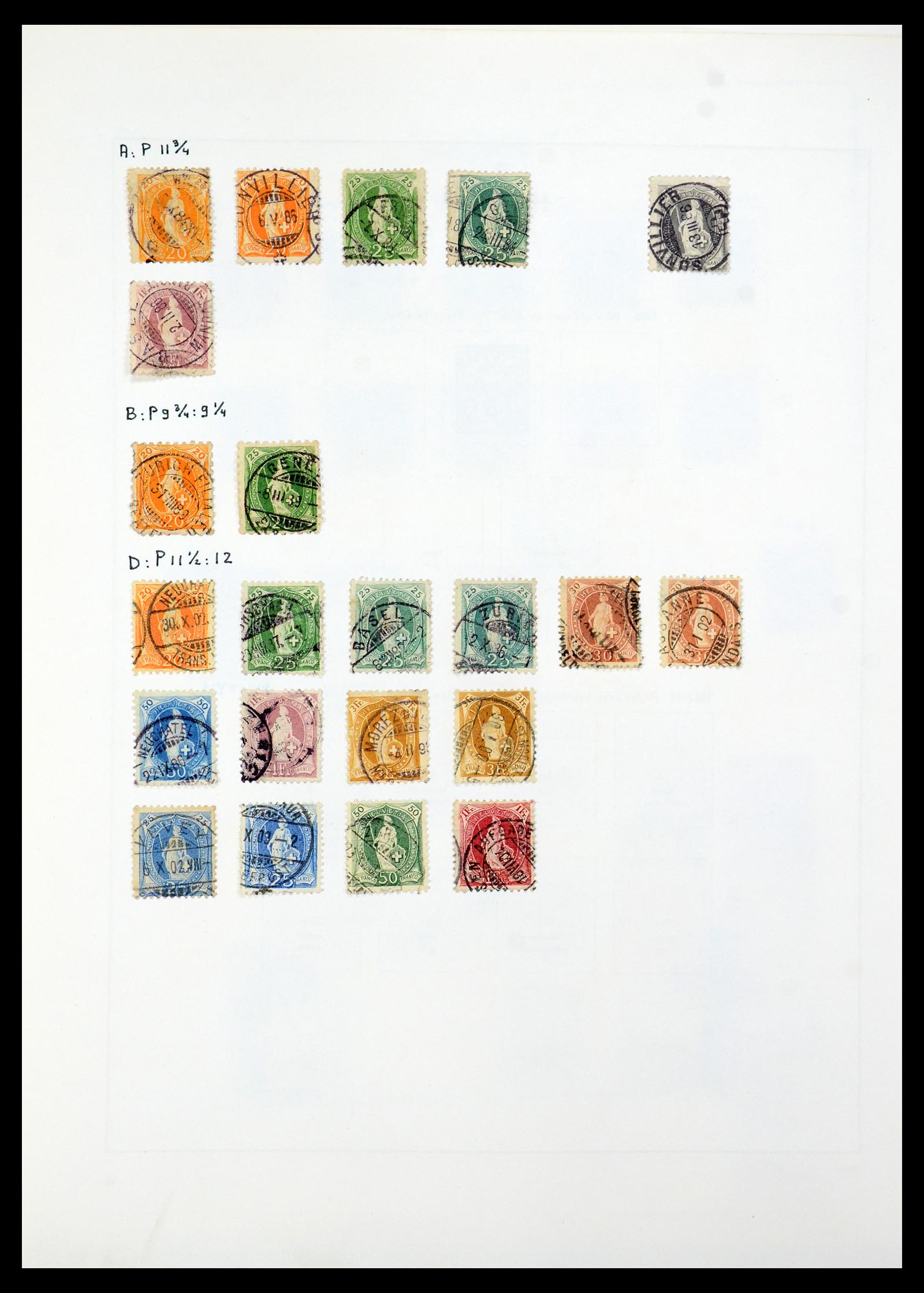 35239 005 - Stamp Collection 35239 Switzerland 1850-1964.