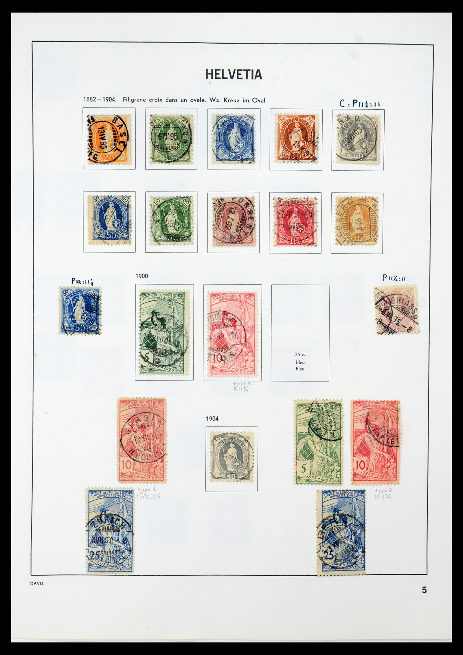 35239 006 - Stamp Collection 35239 Switzerland 1850-1964.