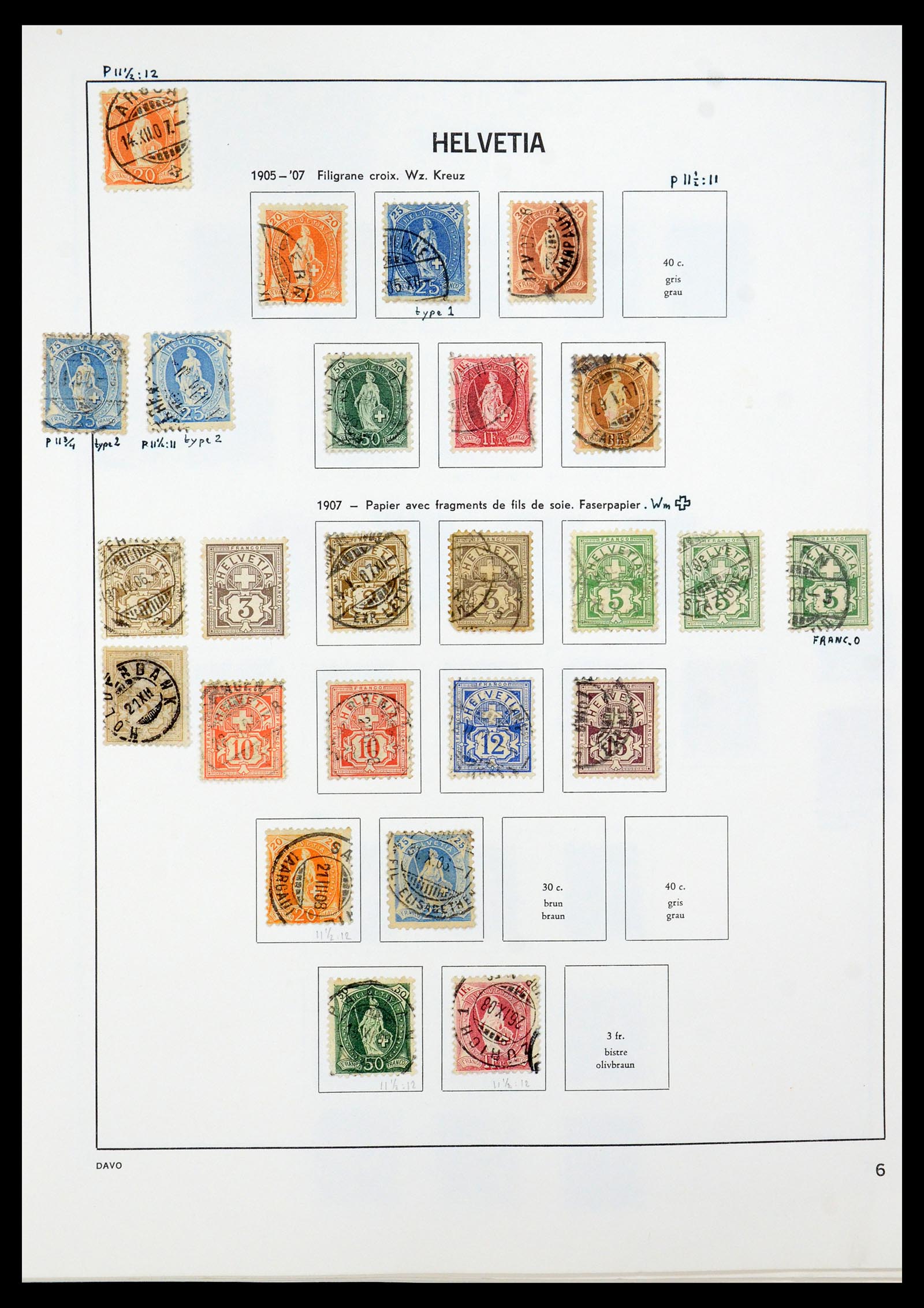 35239 007 - Stamp Collection 35239 Switzerland 1850-1964.