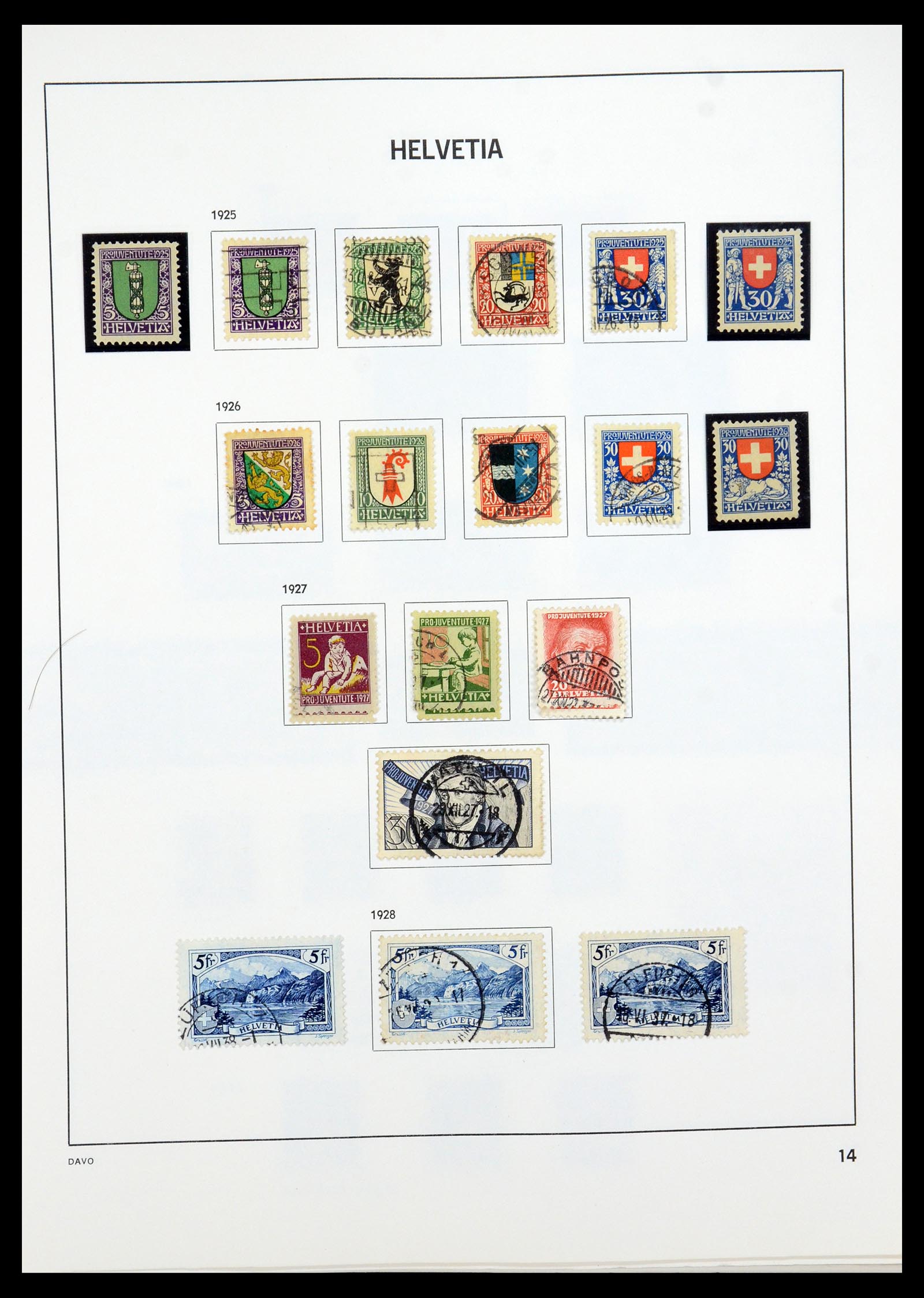 35239 018 - Stamp Collection 35239 Switzerland 1850-1964.