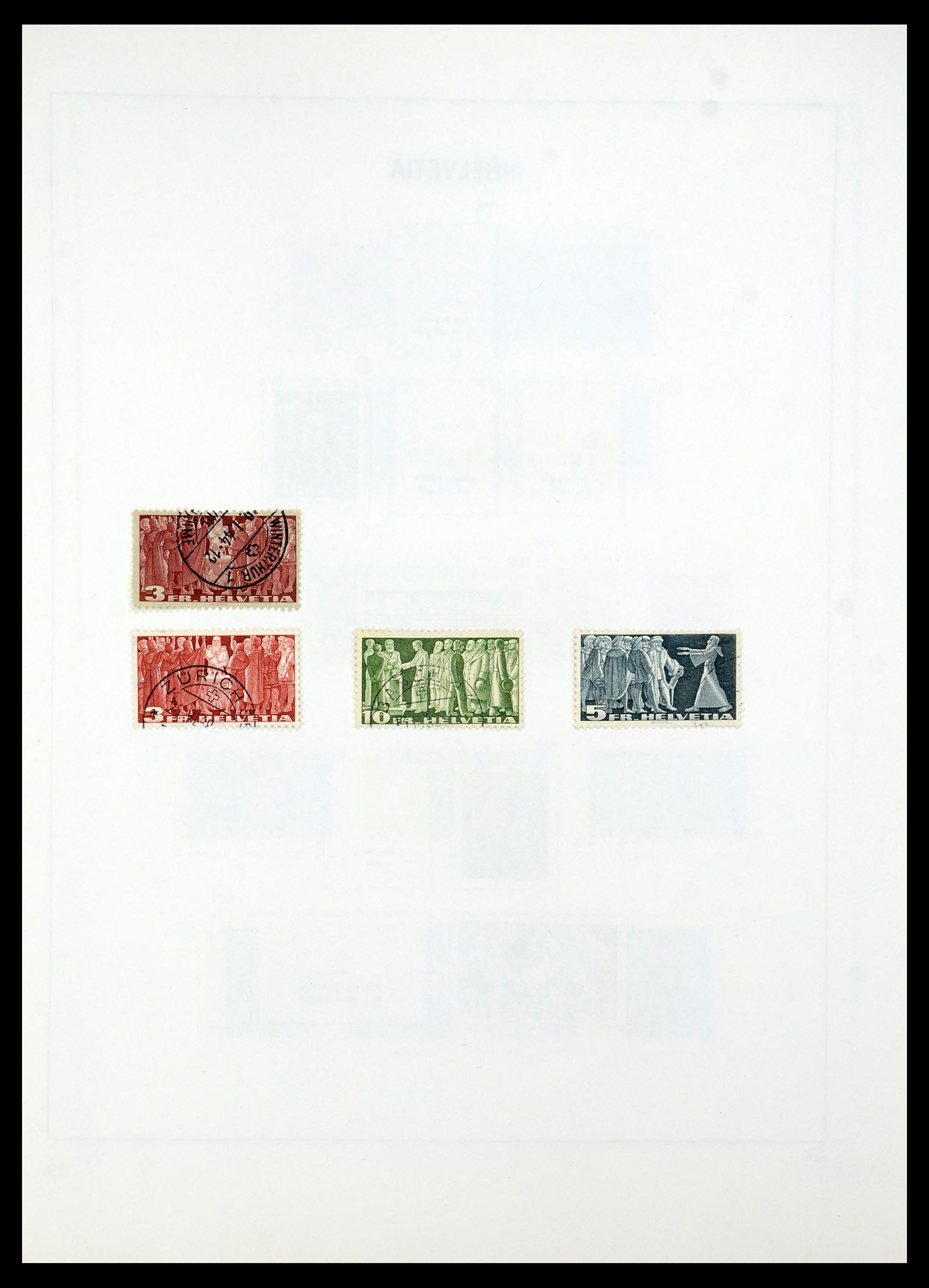 35239 026 - Stamp Collection 35239 Switzerland 1850-1964.
