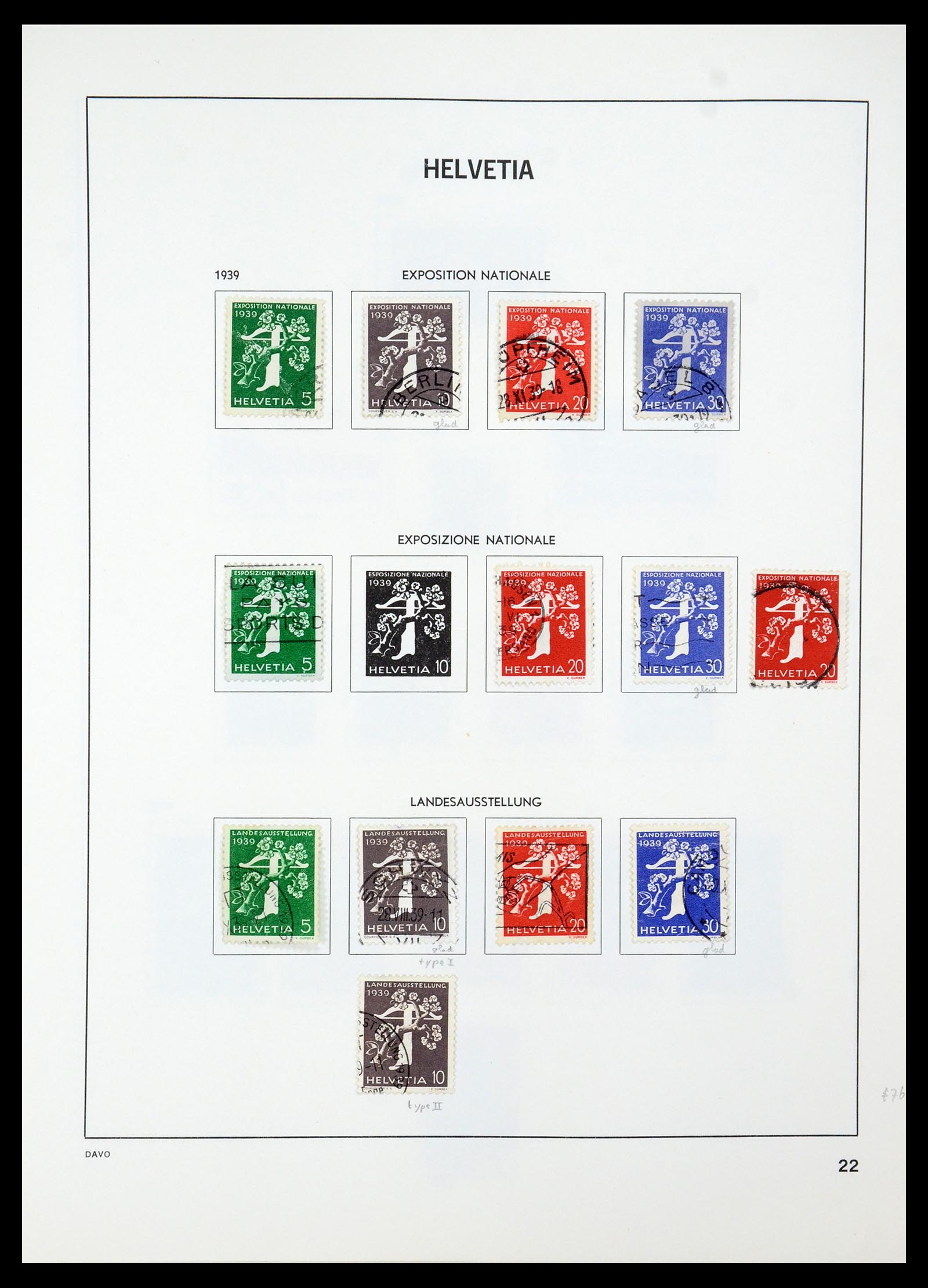 35239 029 - Stamp Collection 35239 Switzerland 1850-1964.