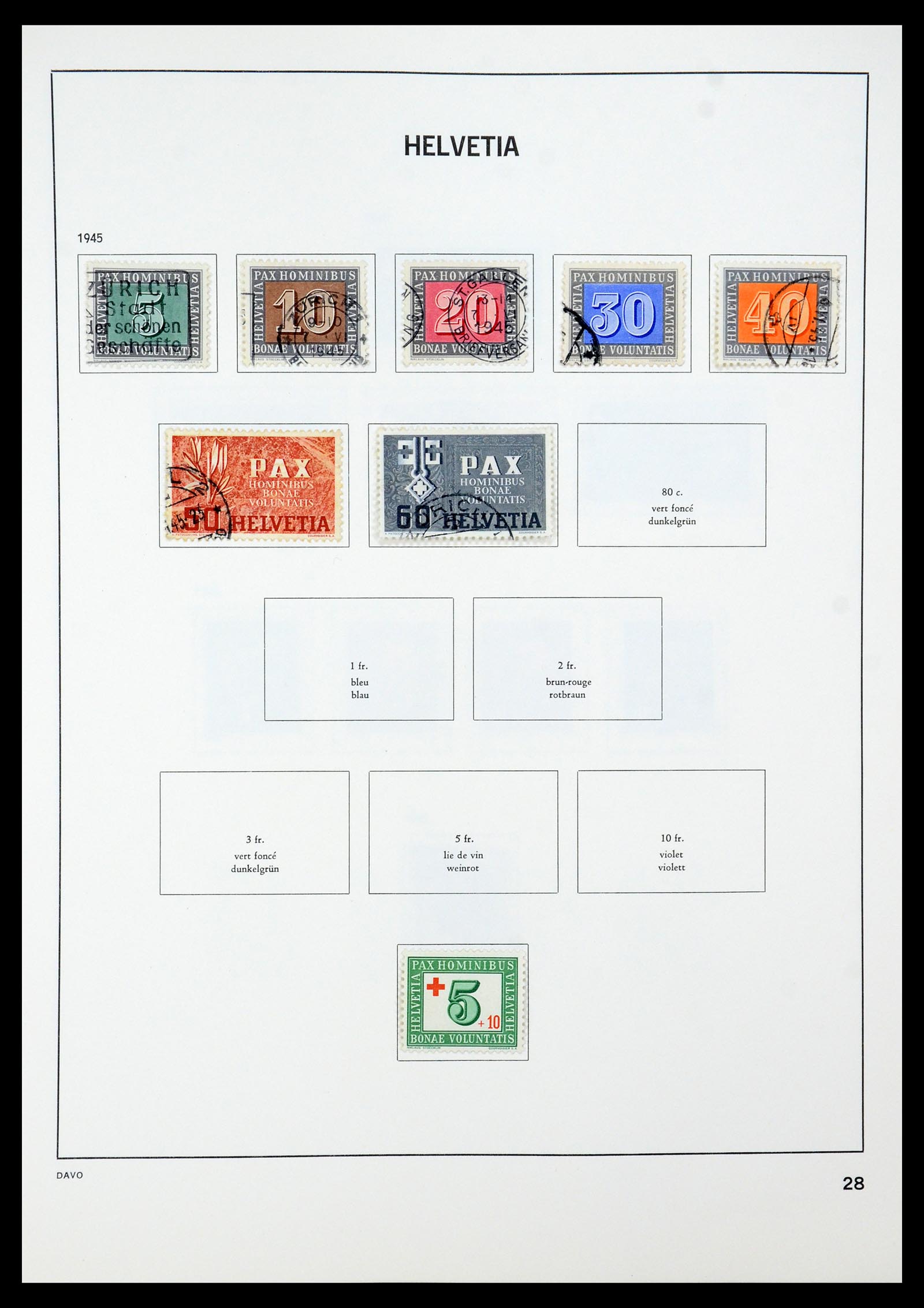 35239 036 - Postzegelverzameling 35239 Zwitserland 1850-1964.
