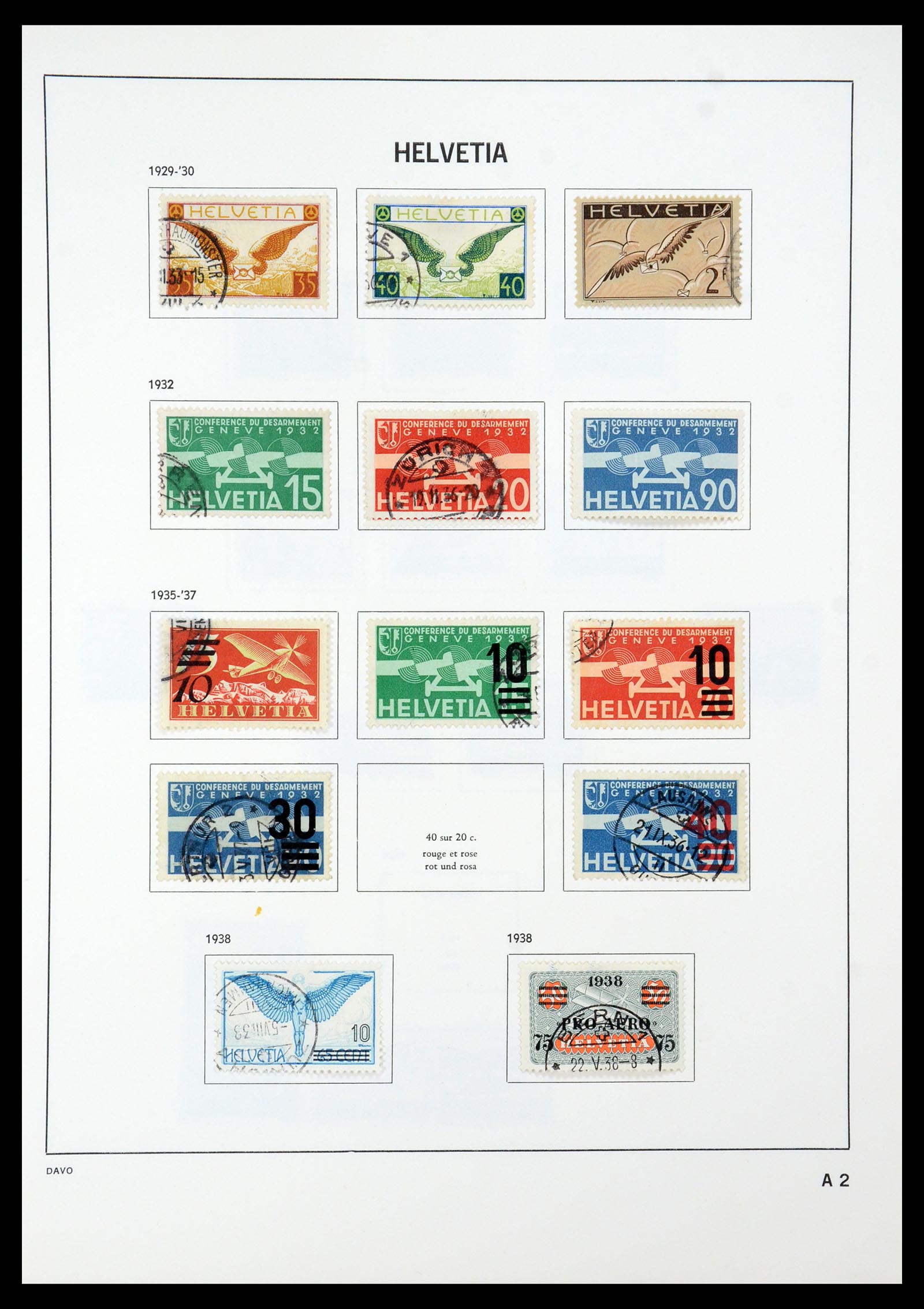 35239 060 - Stamp Collection 35239 Switzerland 1850-1964.