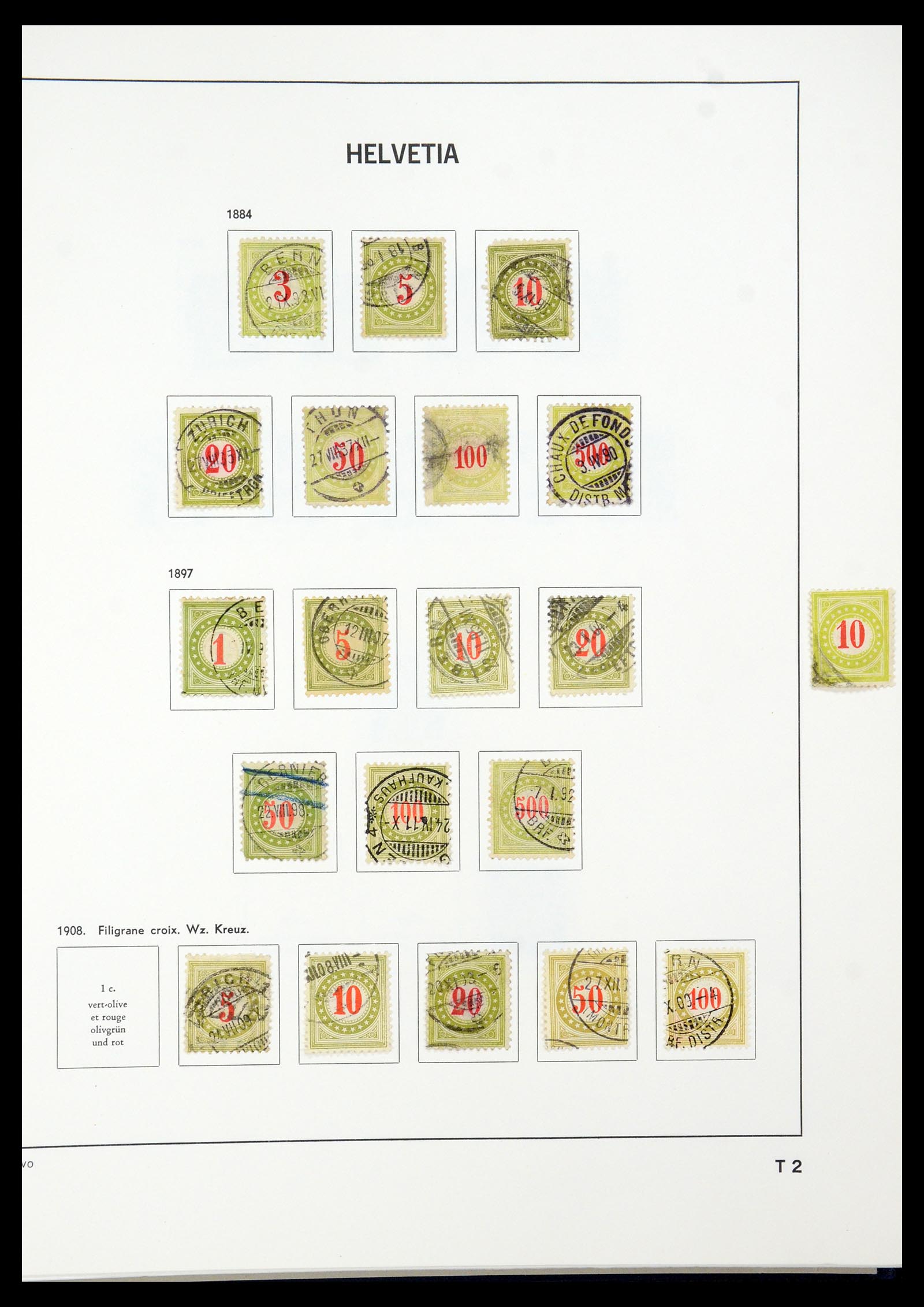 35239 087 - Stamp Collection 35239 Switzerland 1850-1964.