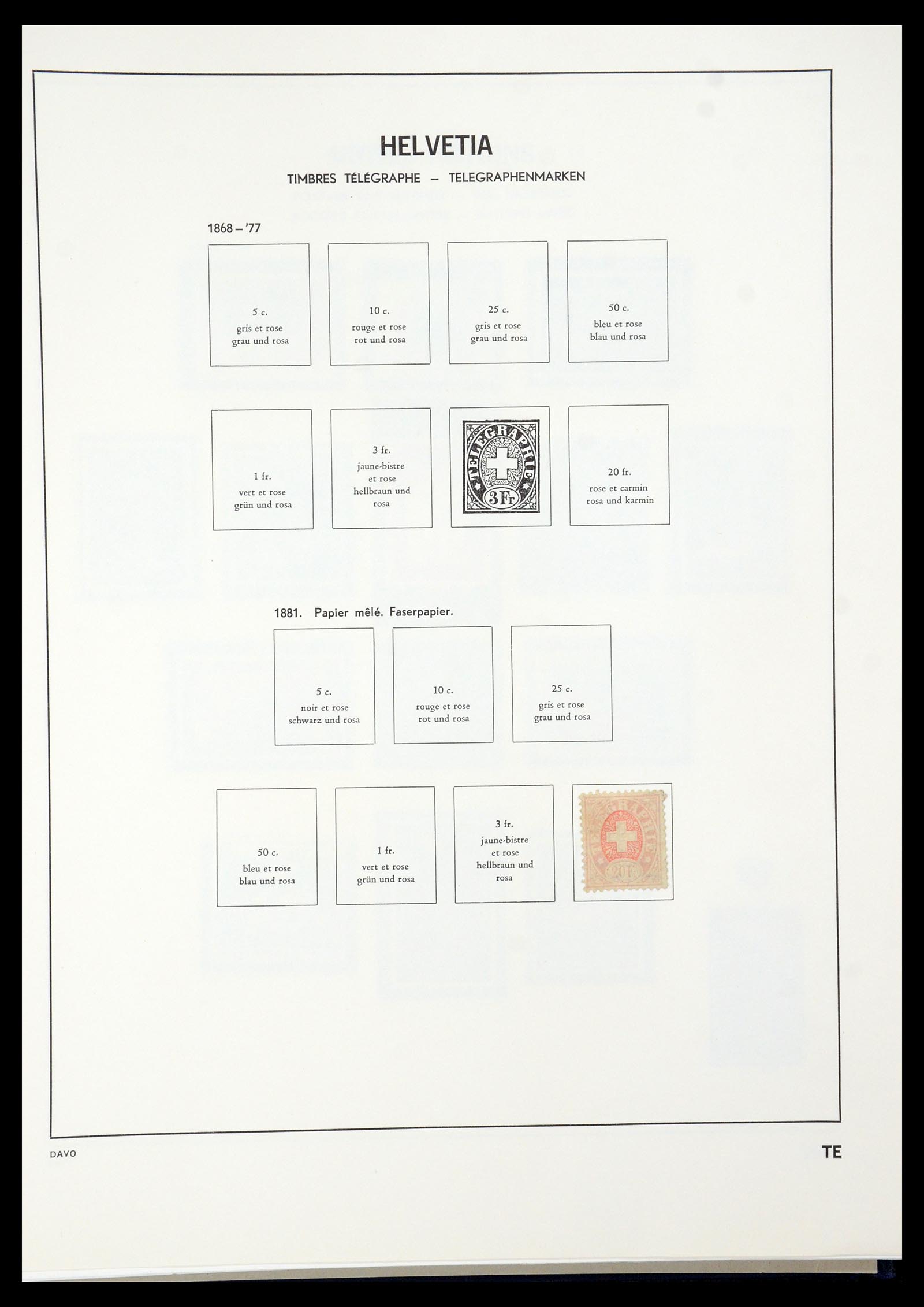35239 090 - Stamp Collection 35239 Switzerland 1850-1964.