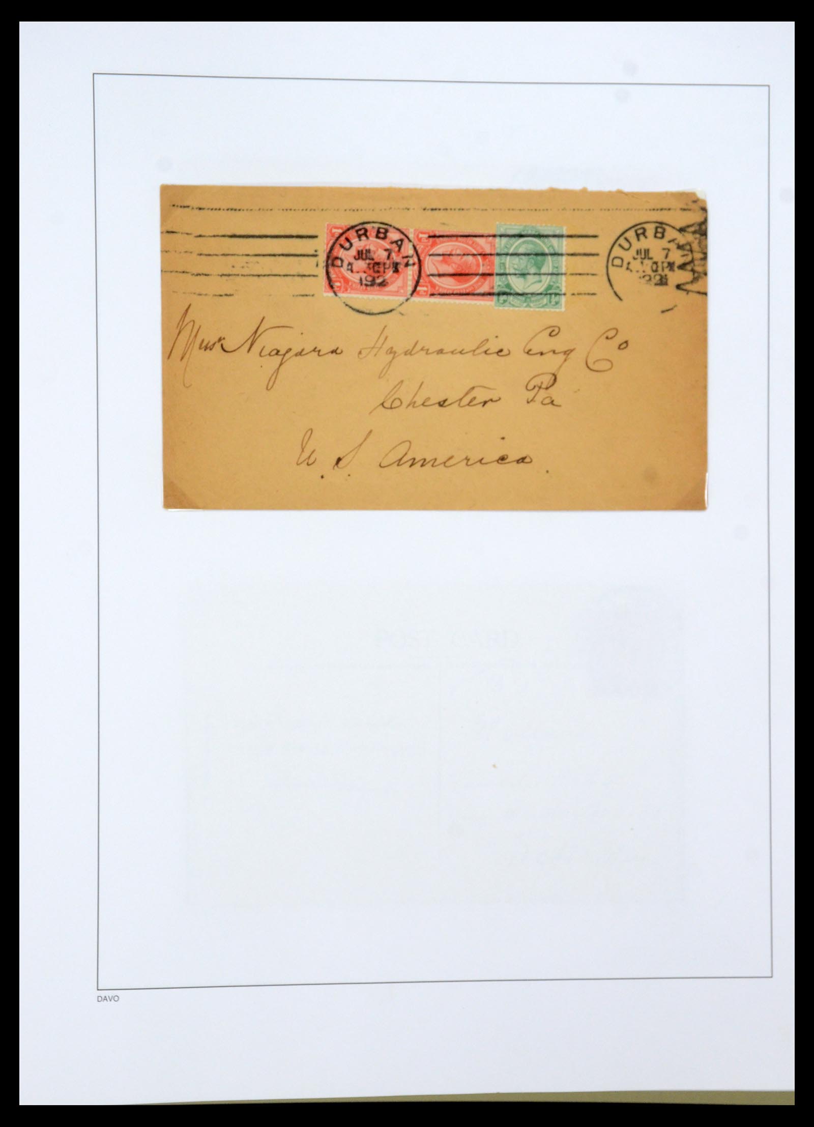 35242 050 - Postzegelverzameling 35242 Zuid Afrika en gebieden 1860-2000.