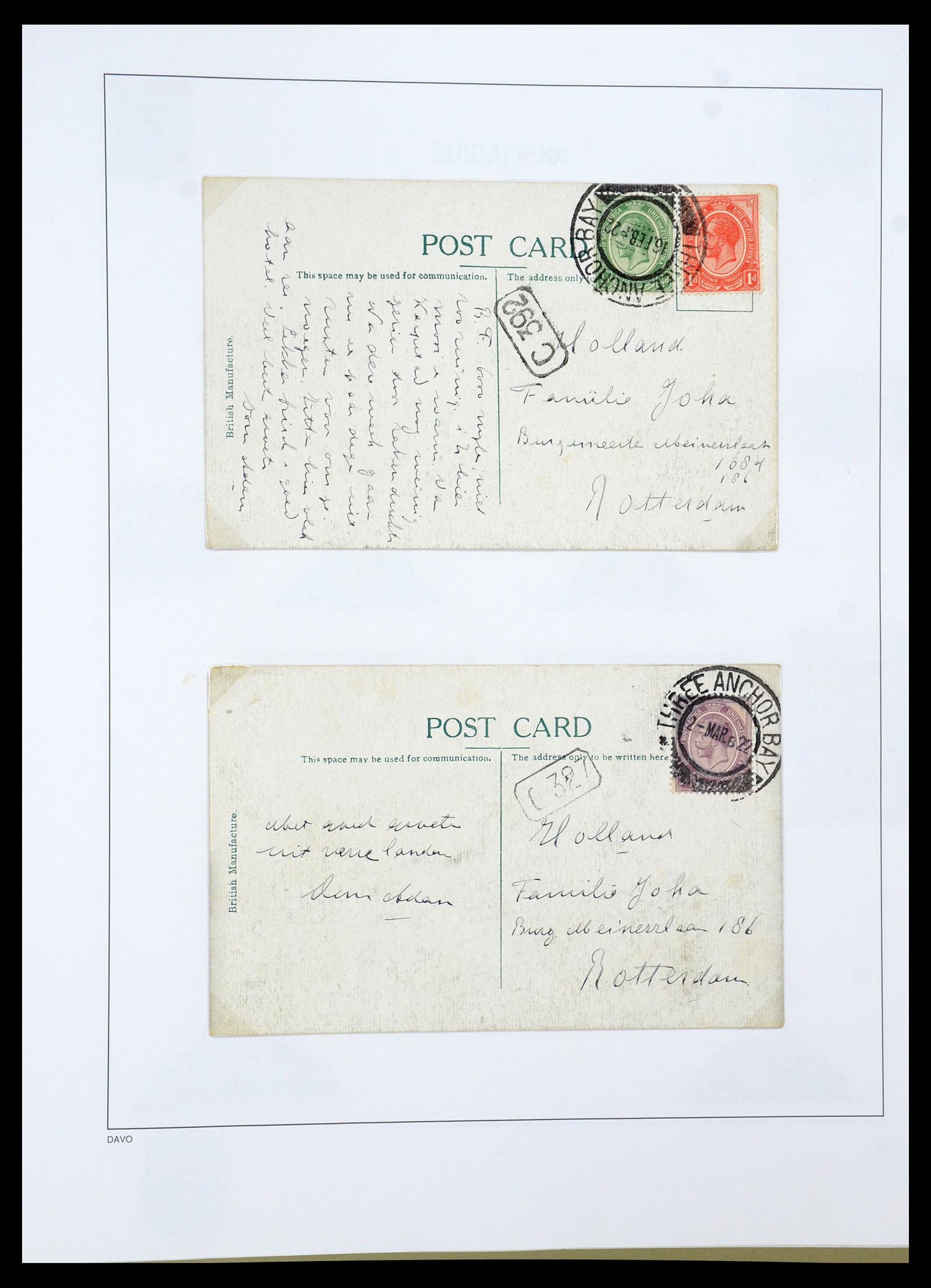 35242 051 - Postzegelverzameling 35242 Zuid Afrika en gebieden 1860-2000.