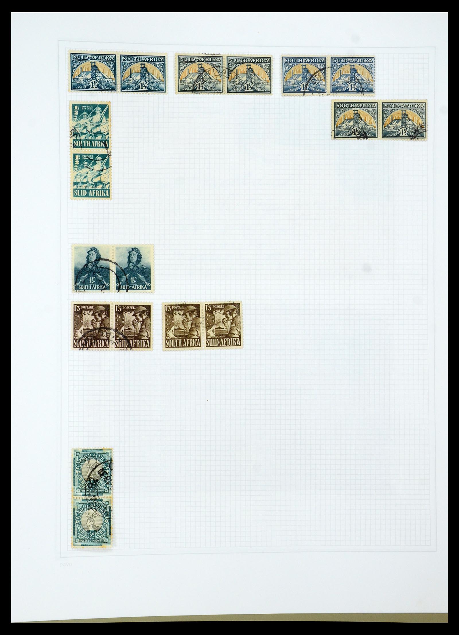35242 067 - Postzegelverzameling 35242 Zuid Afrika en gebieden 1860-2000.