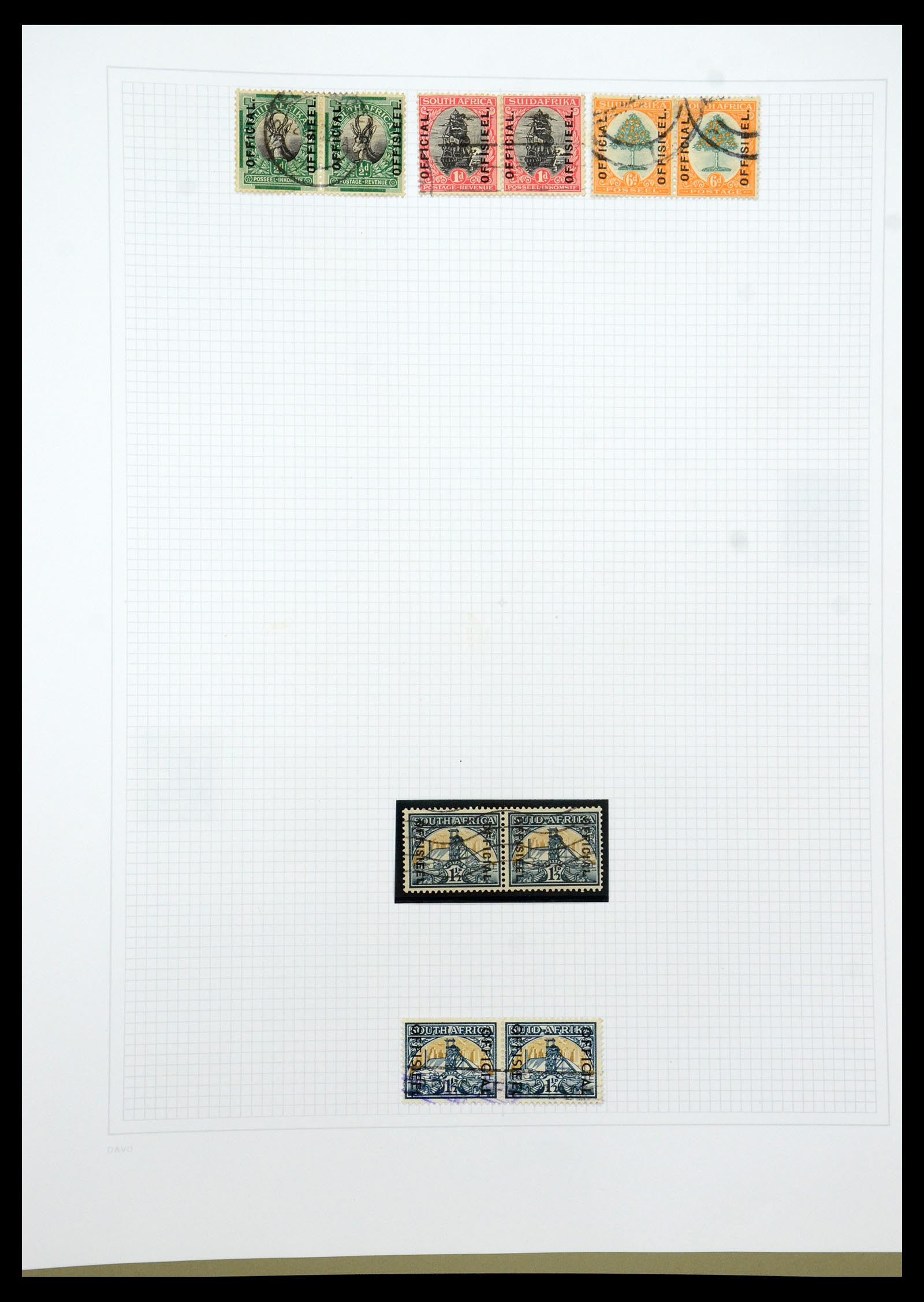 35242 097 - Postzegelverzameling 35242 Zuid Afrika en gebieden 1860-2000.