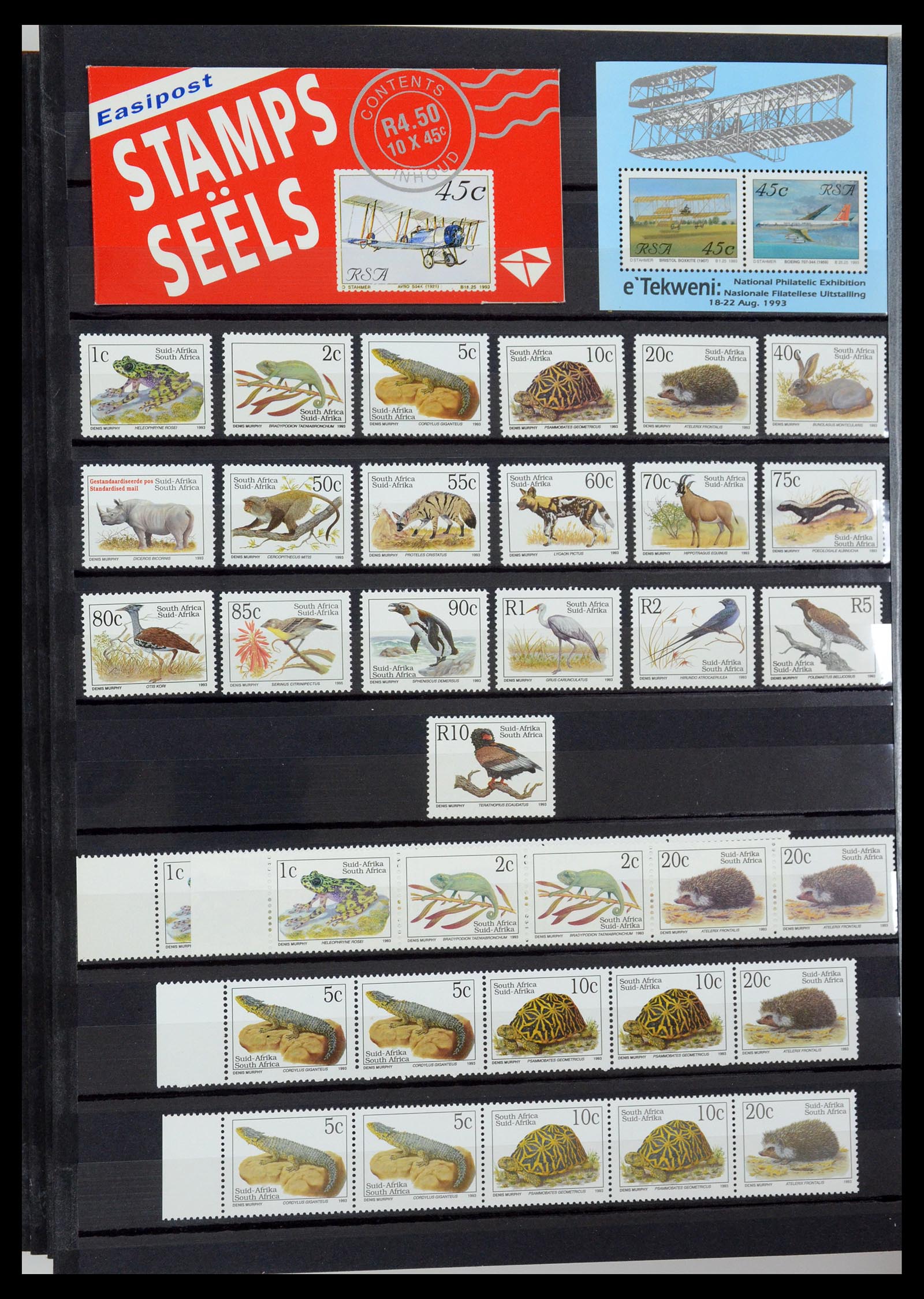 35242 165 - Postzegelverzameling 35242 Zuid Afrika en gebieden 1860-2000.