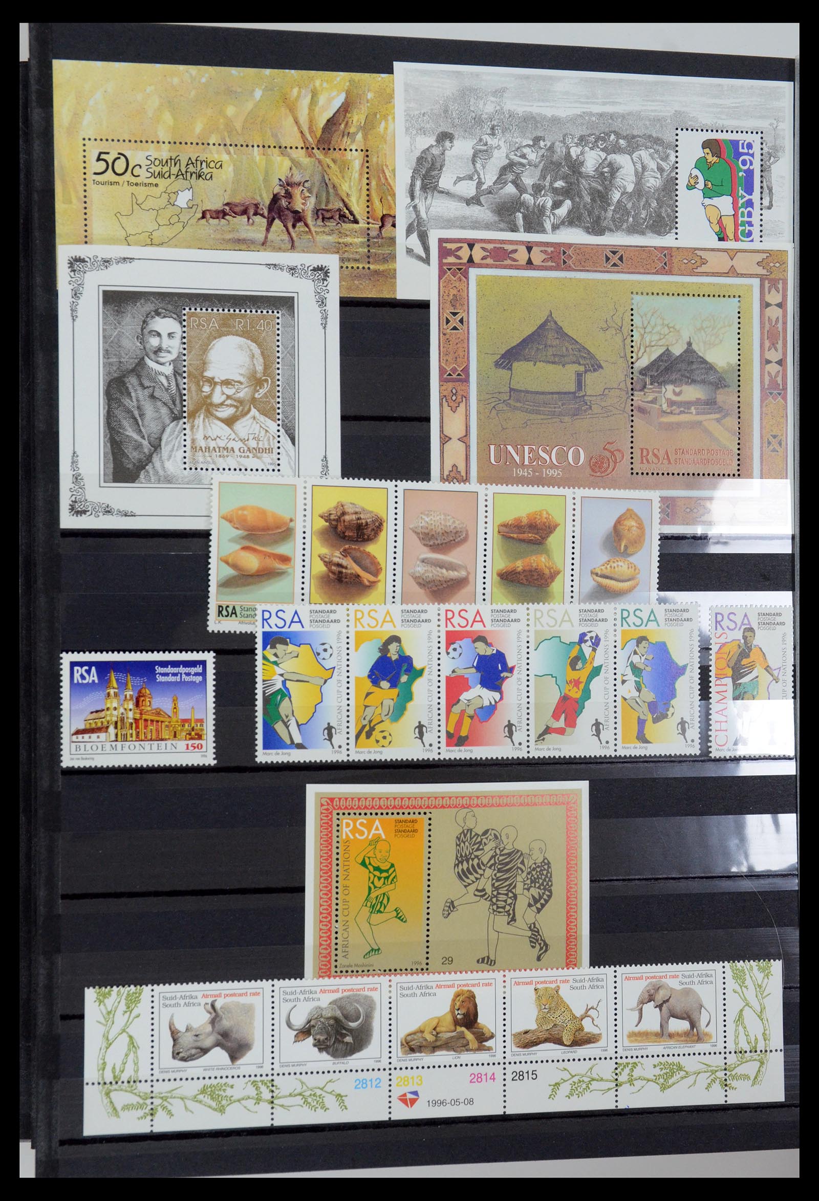 35242 169 - Postzegelverzameling 35242 Zuid Afrika en gebieden 1860-2000.