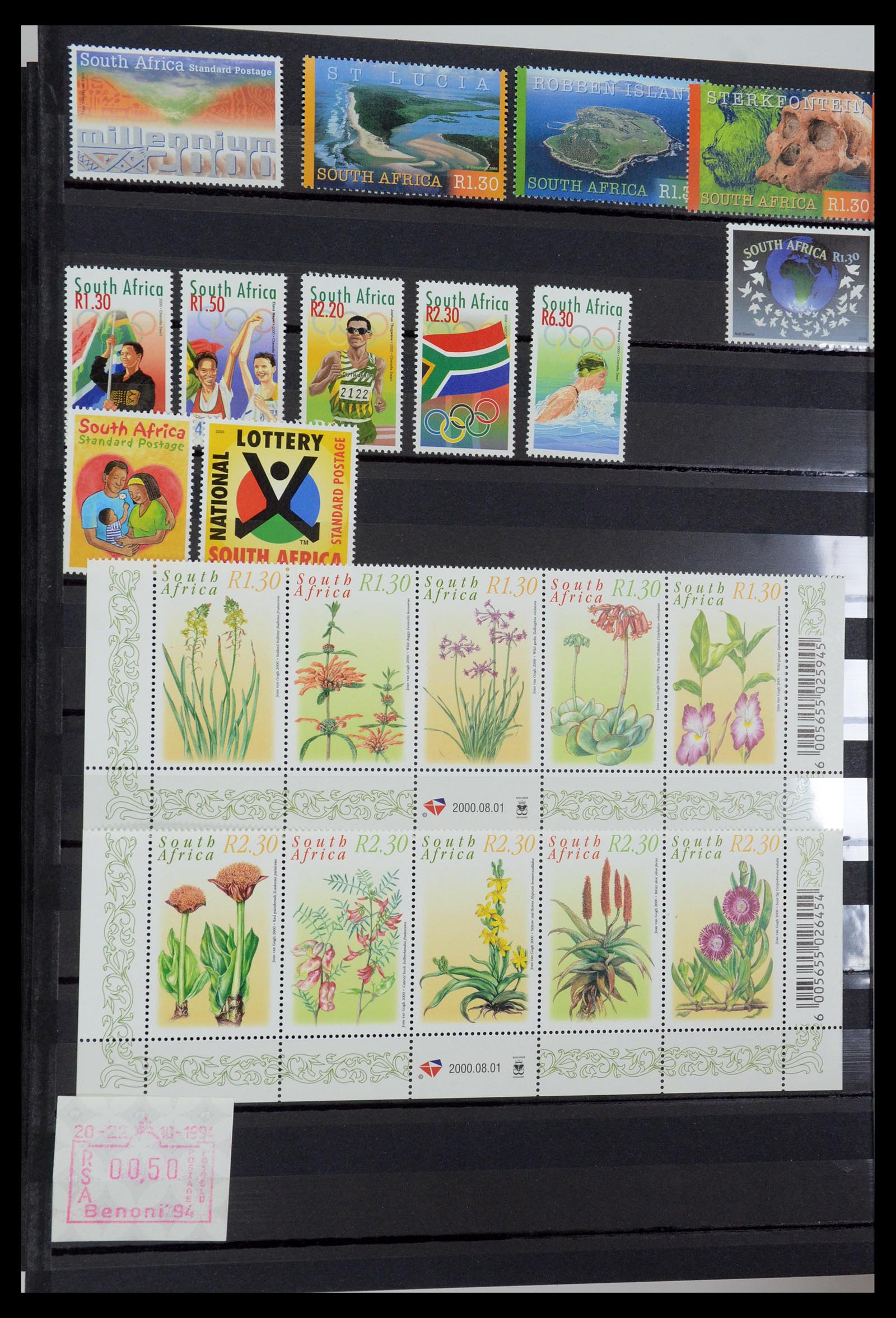 35242 175 - Postzegelverzameling 35242 Zuid Afrika en gebieden 1860-2000.