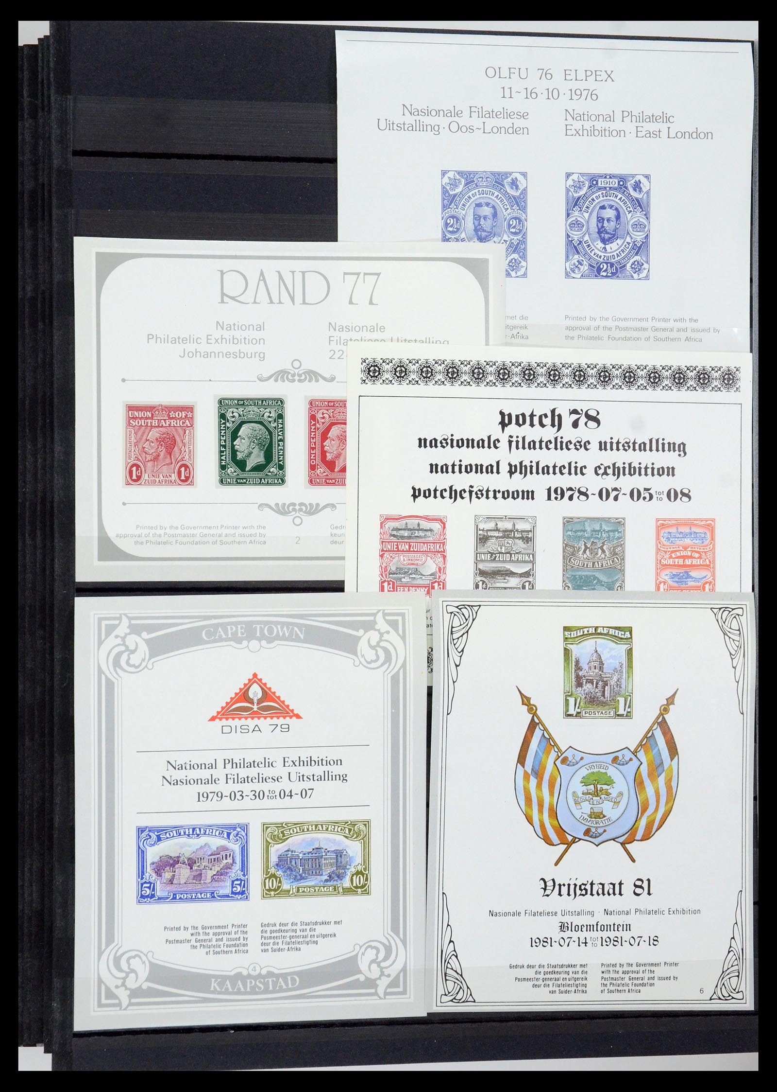 35242 178 - Postzegelverzameling 35242 Zuid Afrika en gebieden 1860-2000.