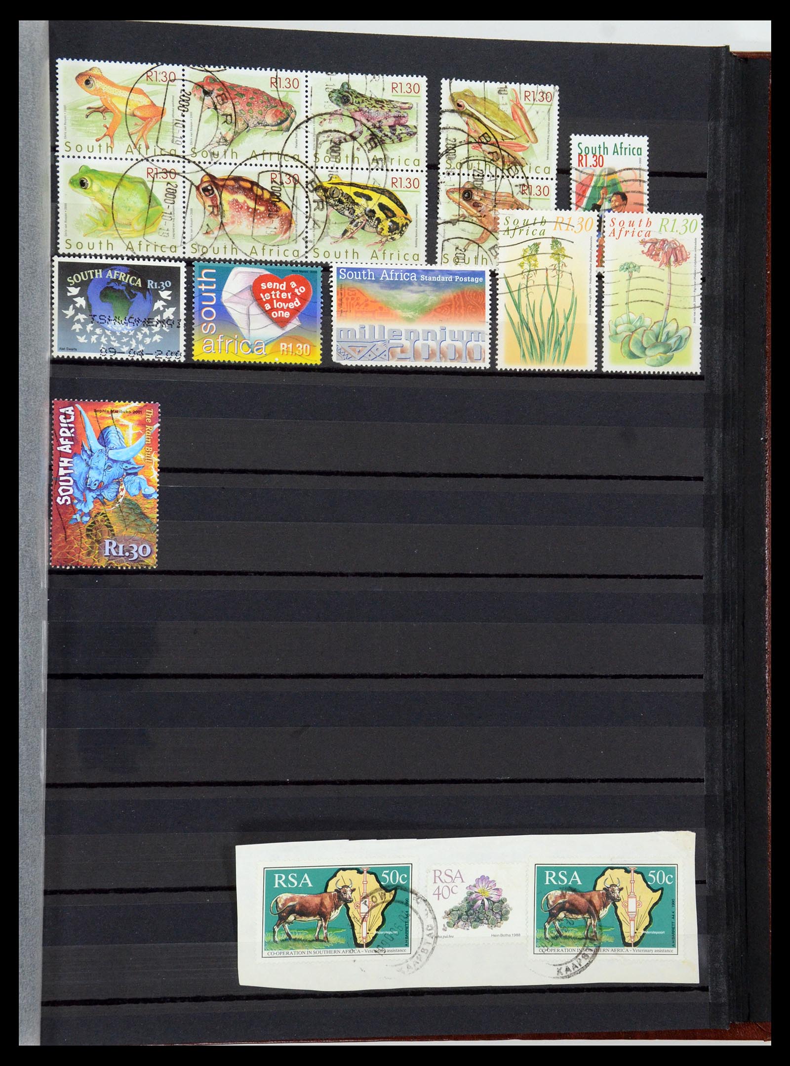 35242 180 - Postzegelverzameling 35242 Zuid Afrika en gebieden 1860-2000.