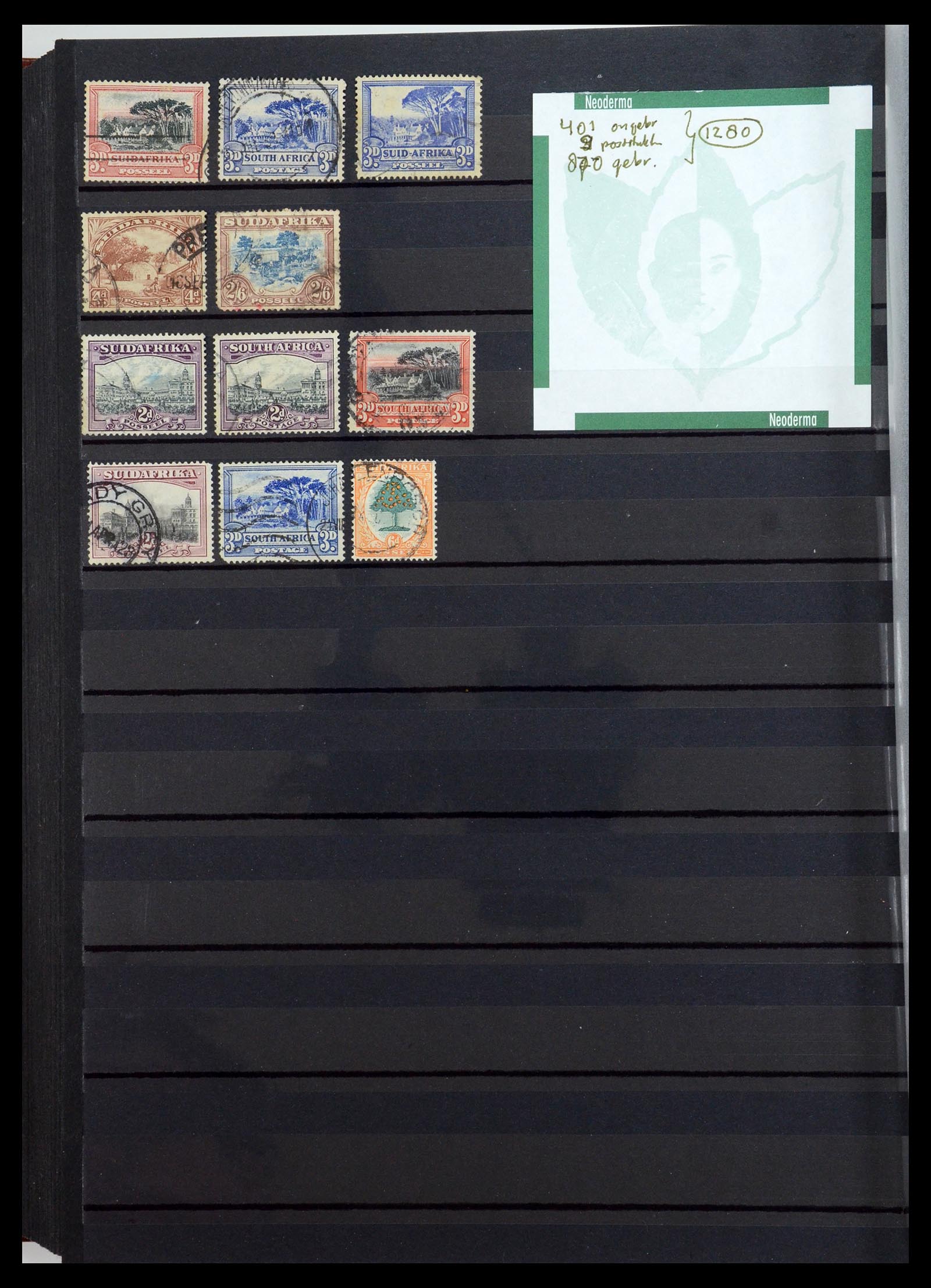 35242 187 - Postzegelverzameling 35242 Zuid Afrika en gebieden 1860-2000.