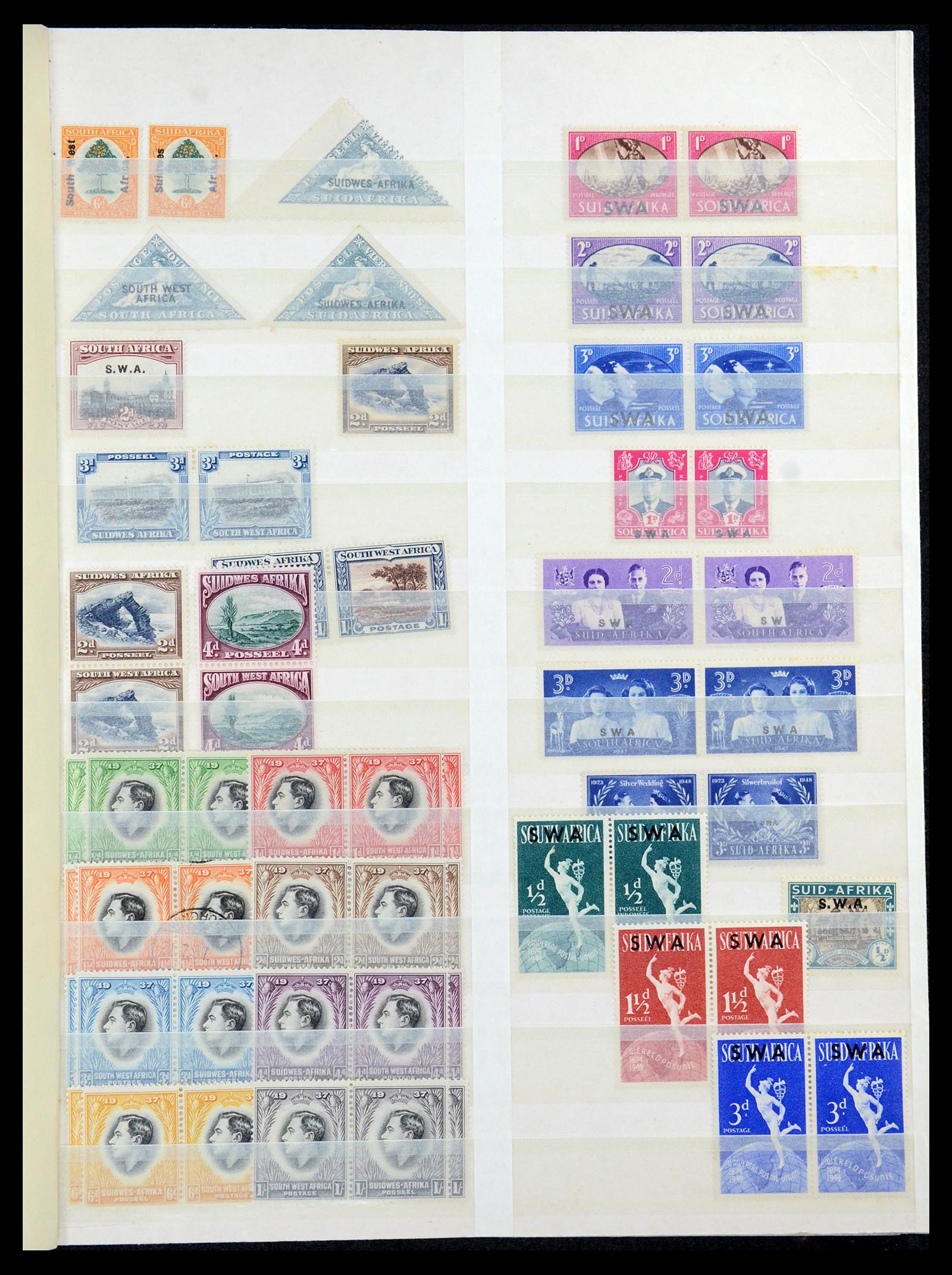 35242 188 - Postzegelverzameling 35242 Zuid Afrika en gebieden 1860-2000.