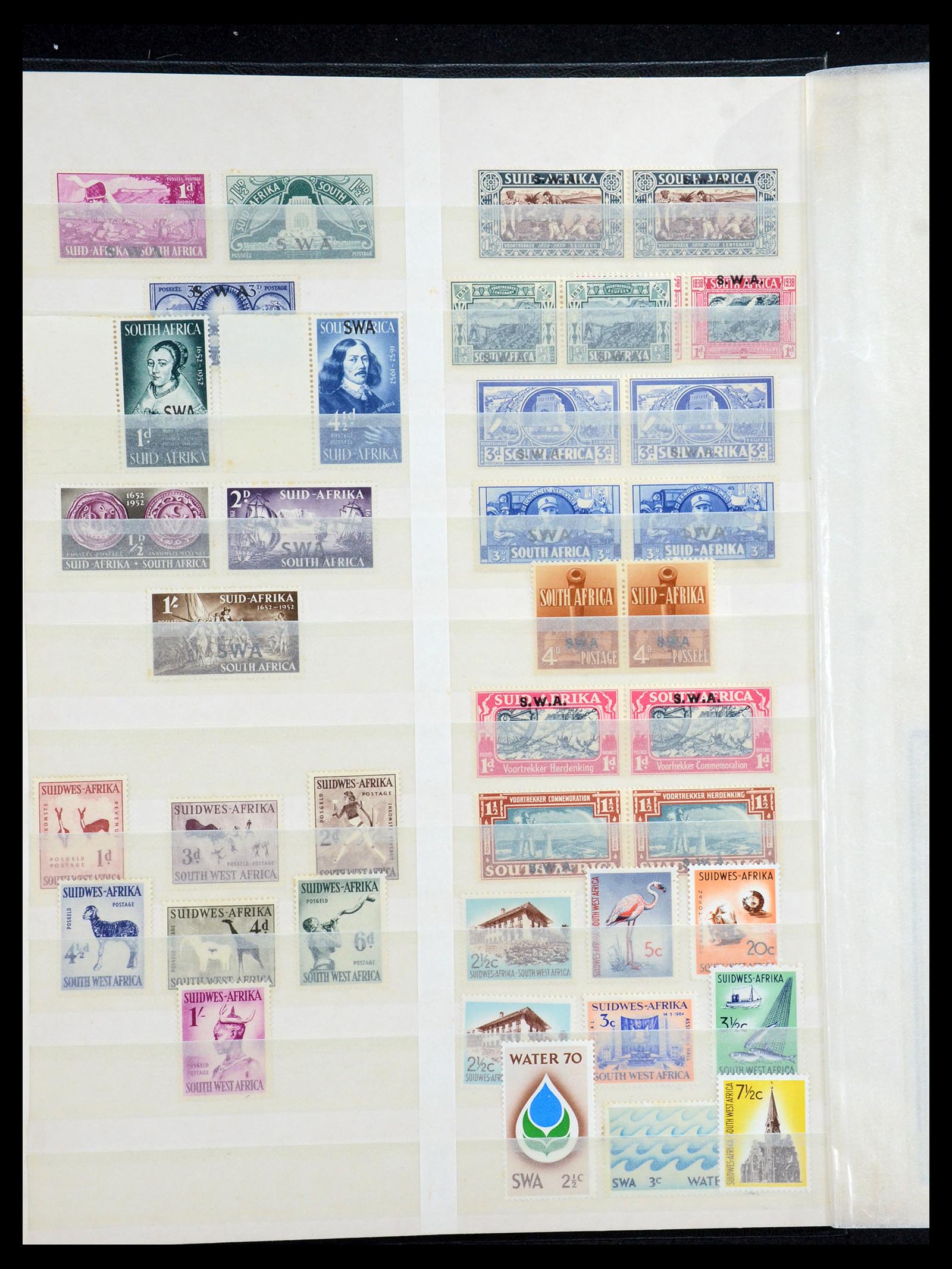 35242 189 - Postzegelverzameling 35242 Zuid Afrika en gebieden 1860-2000.