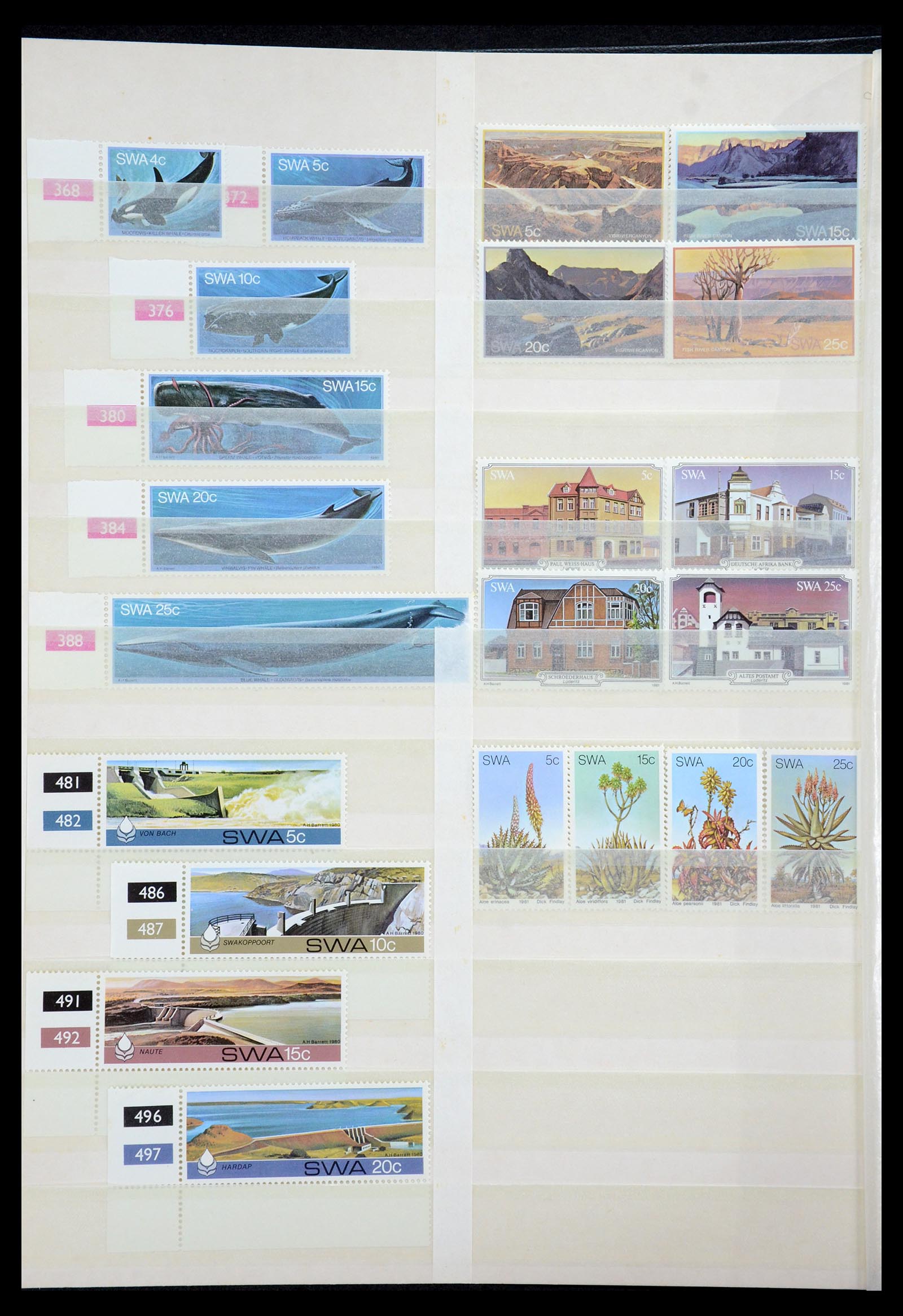 35242 191 - Postzegelverzameling 35242 Zuid Afrika en gebieden 1860-2000.