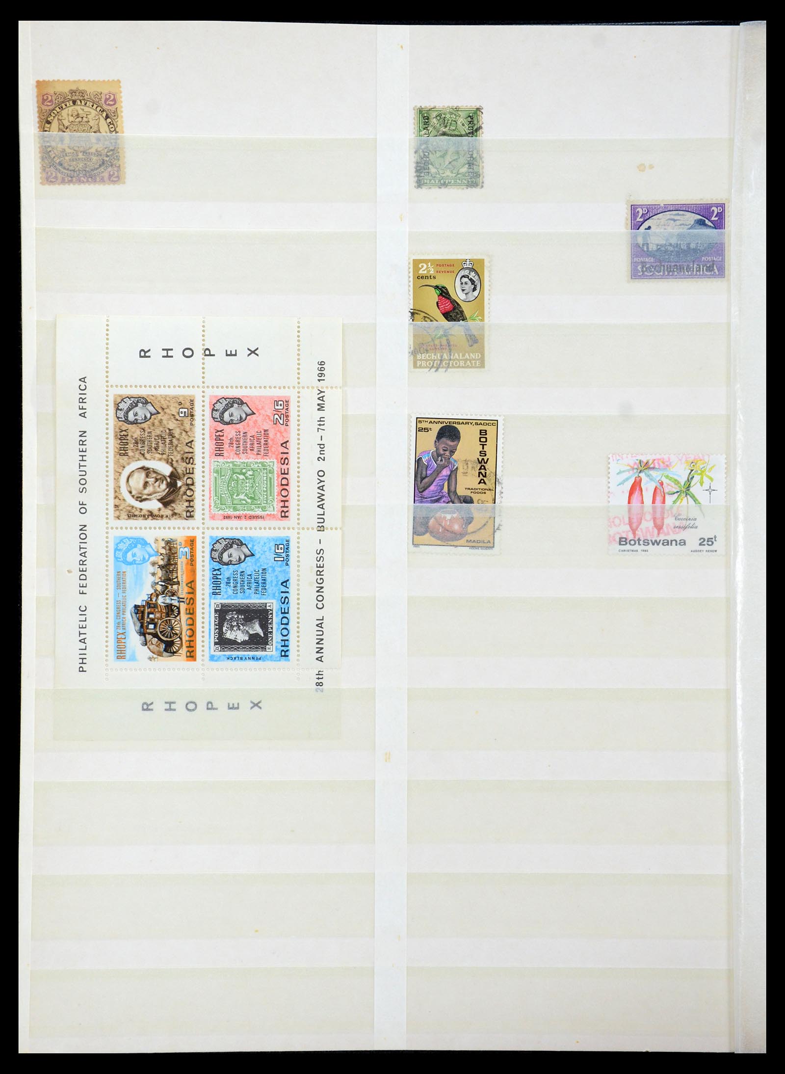 35242 202 - Postzegelverzameling 35242 Zuid Afrika en gebieden 1860-2000.