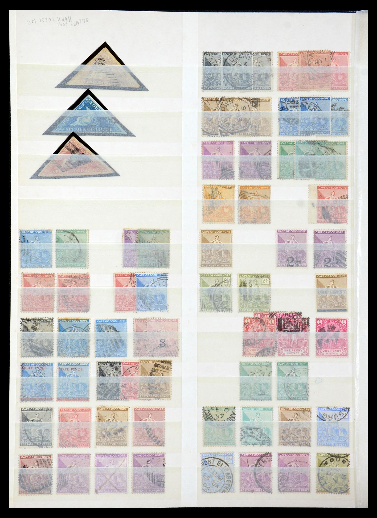 35242 206 - Postzegelverzameling 35242 Zuid Afrika en gebieden 1860-2000.