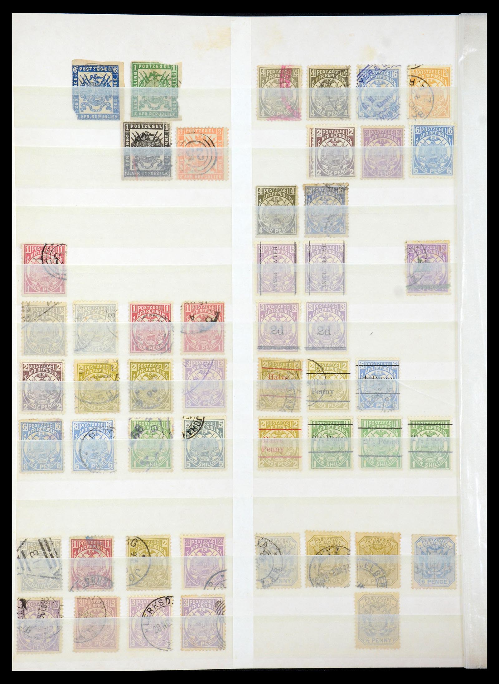 35242 210 - Postzegelverzameling 35242 Zuid Afrika en gebieden 1860-2000.