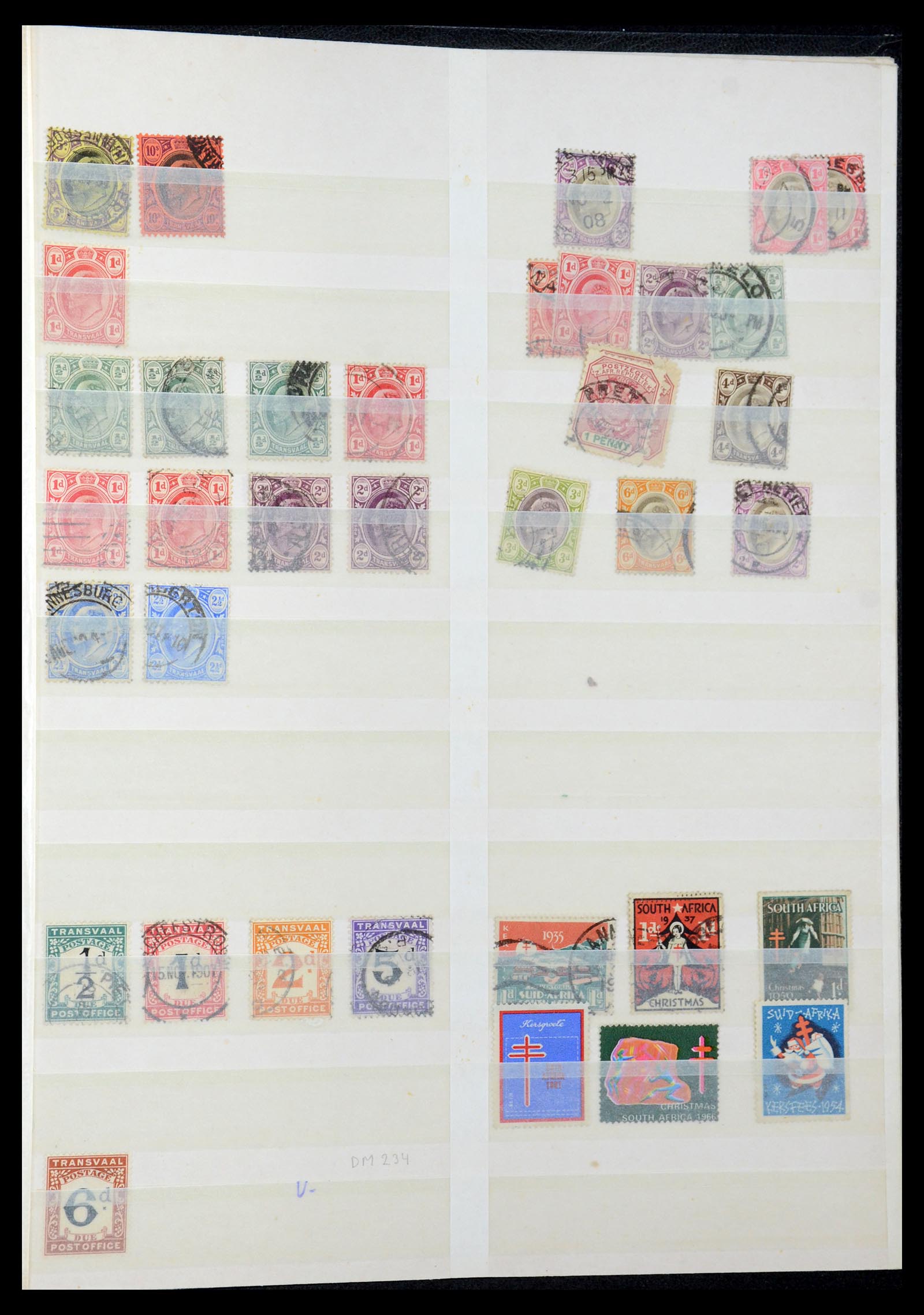 35242 212 - Postzegelverzameling 35242 Zuid Afrika en gebieden 1860-2000.