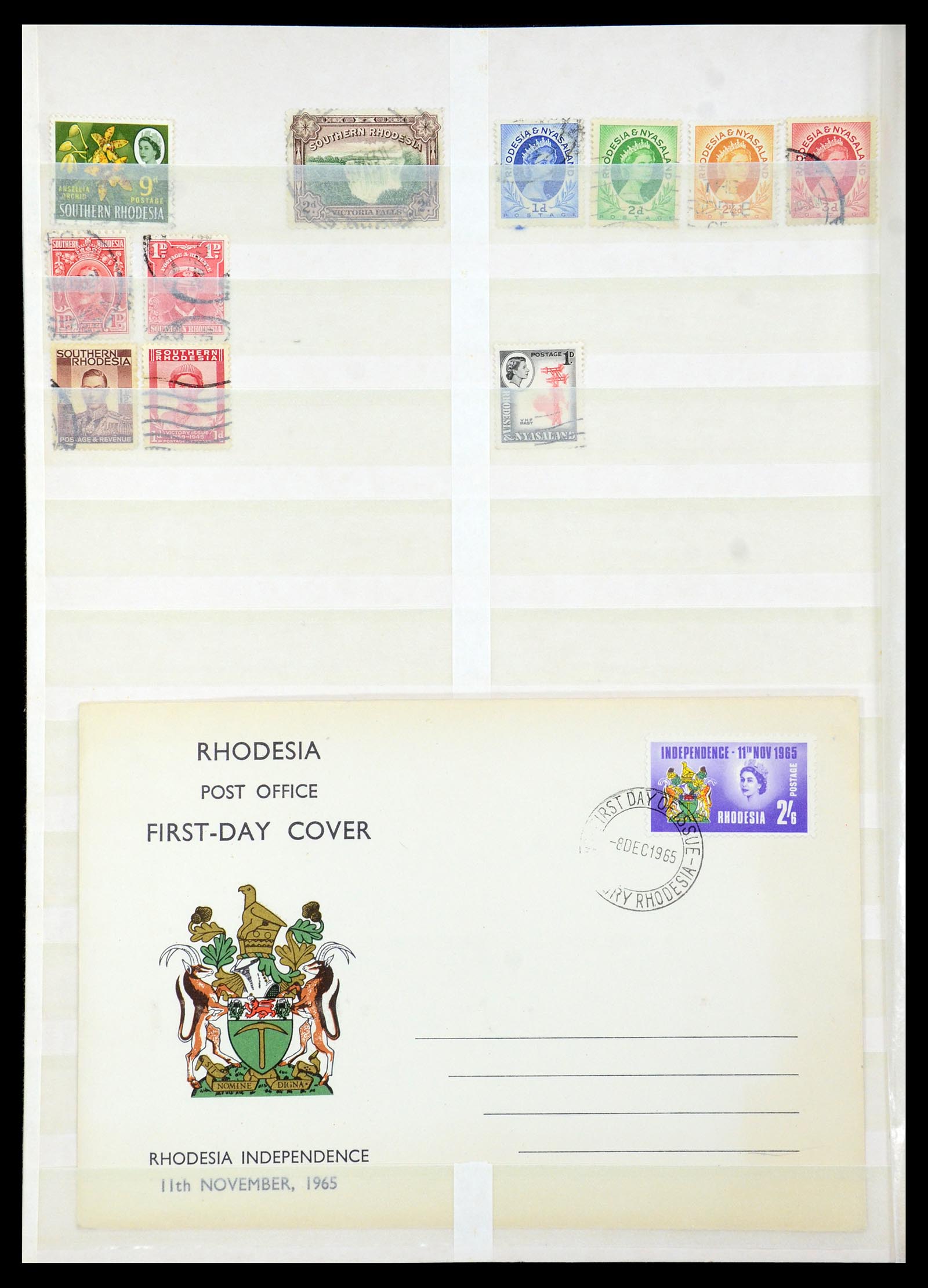 35242 216 - Postzegelverzameling 35242 Zuid Afrika en gebieden 1860-2000.
