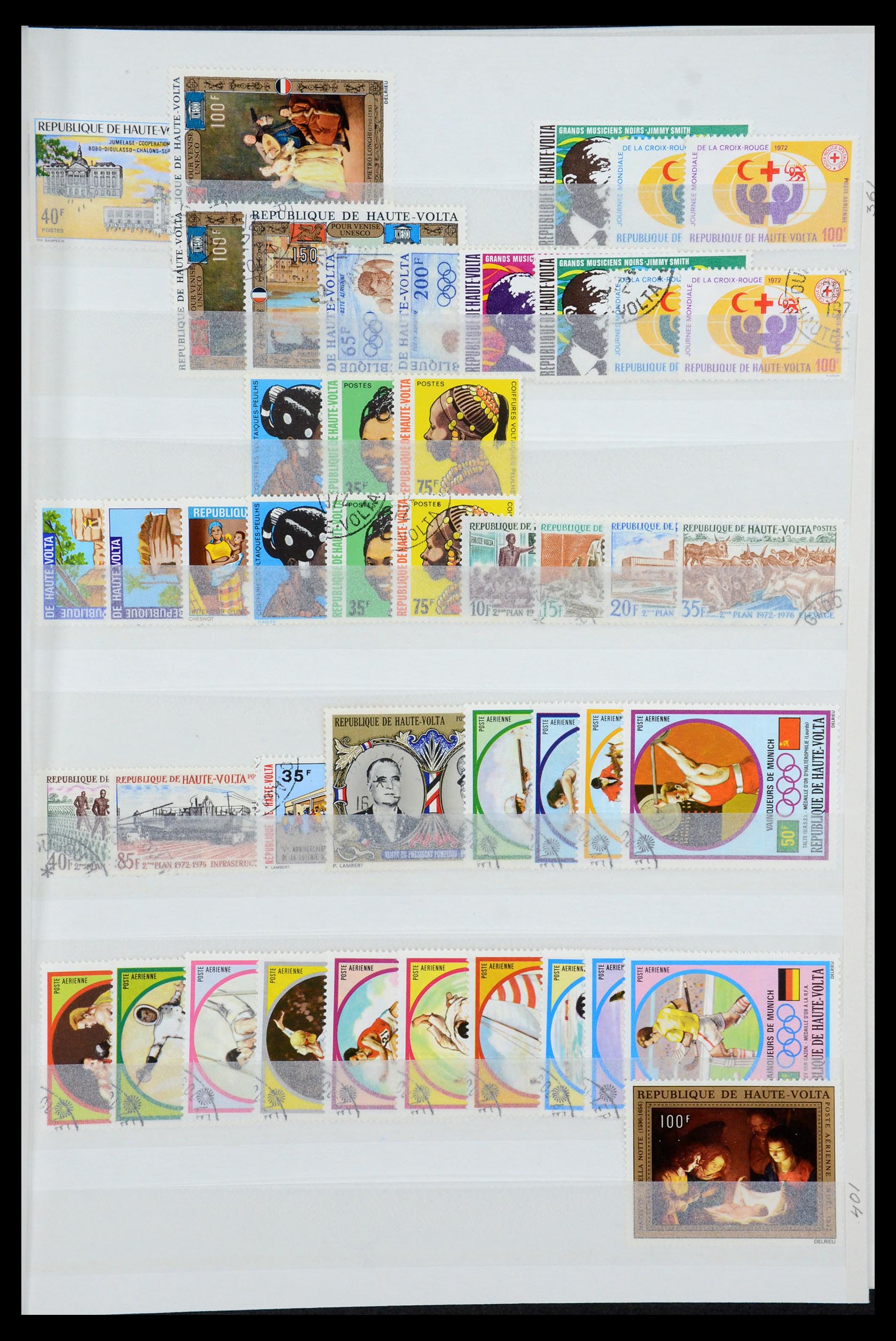 35246 009 - Postzegelverzameling 35246 Franse koloniën 1880-1983.