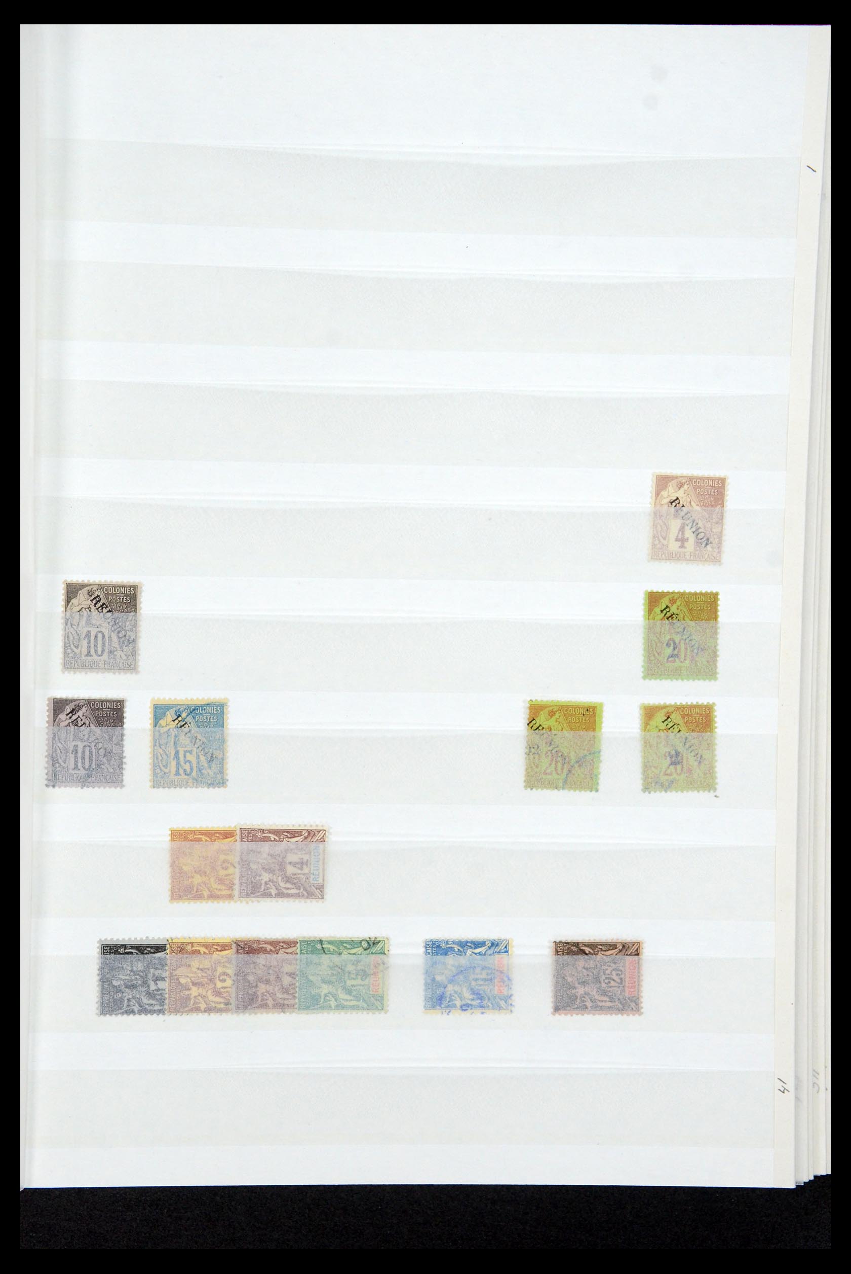 35246 040 - Postzegelverzameling 35246 Franse koloniën 1880-1983.