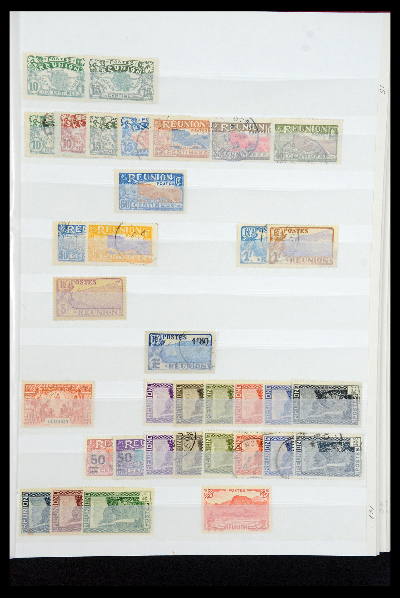 35246 041 - Postzegelverzameling 35246 Franse koloniën 1880-1983.