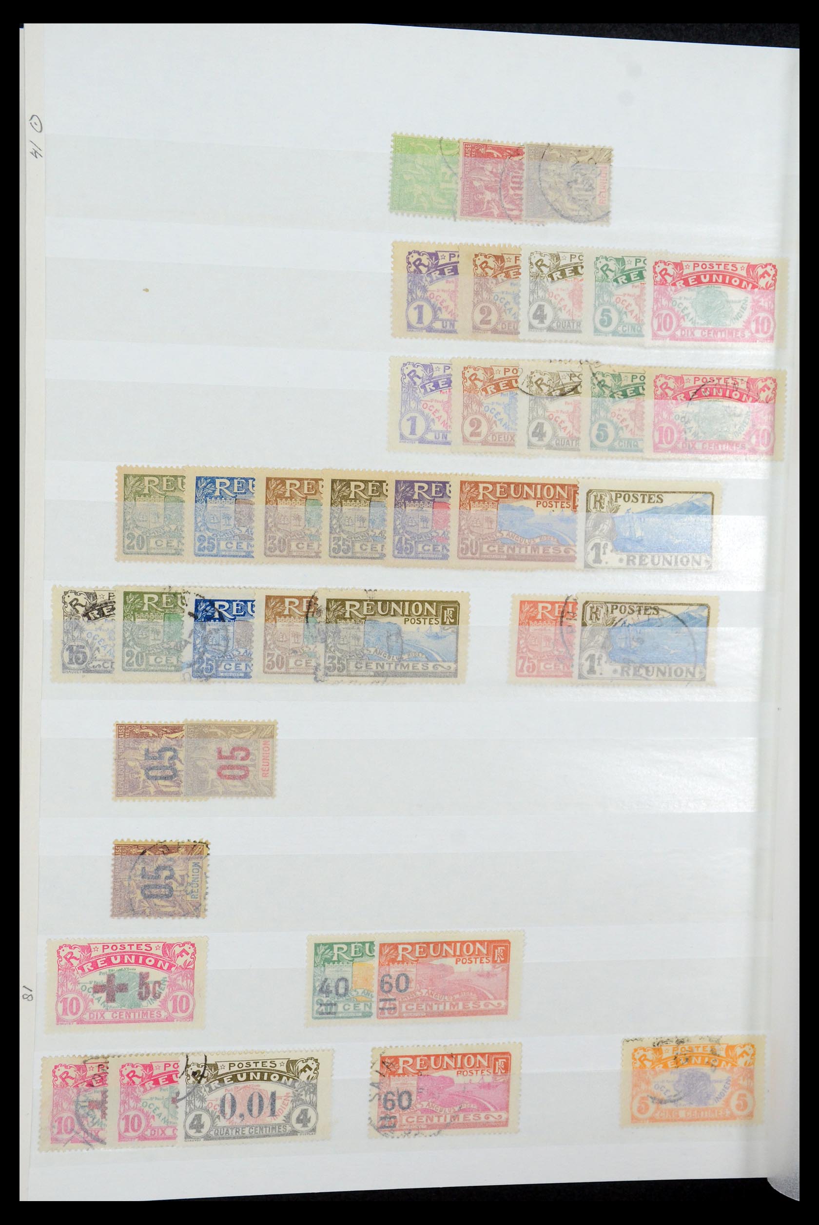 35246 042 - Postzegelverzameling 35246 Franse koloniën 1880-1983.