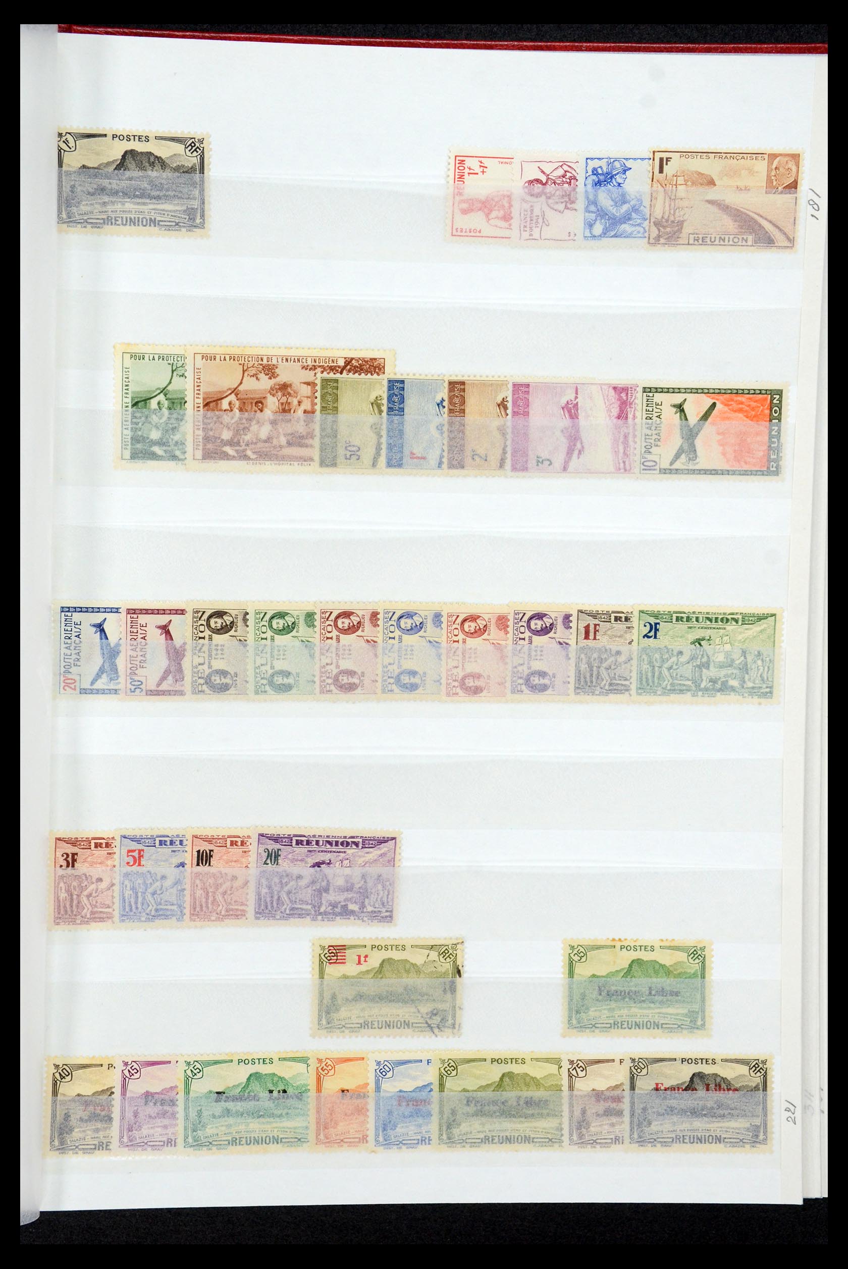 35246 044 - Postzegelverzameling 35246 Franse koloniën 1880-1983.