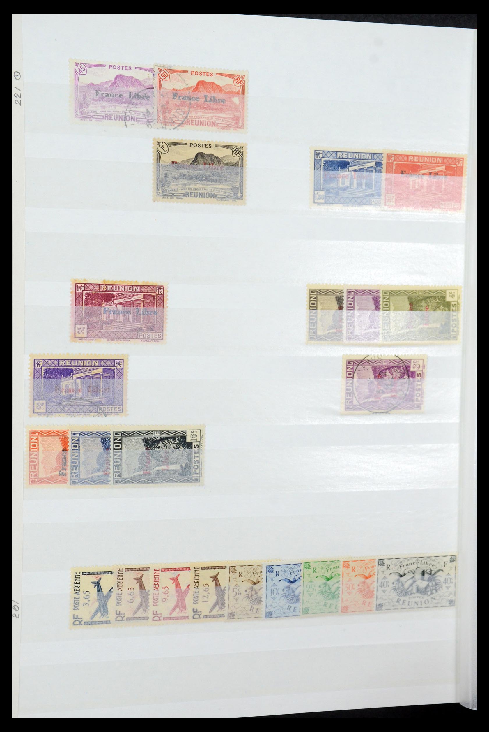 35246 045 - Postzegelverzameling 35246 Franse koloniën 1880-1983.