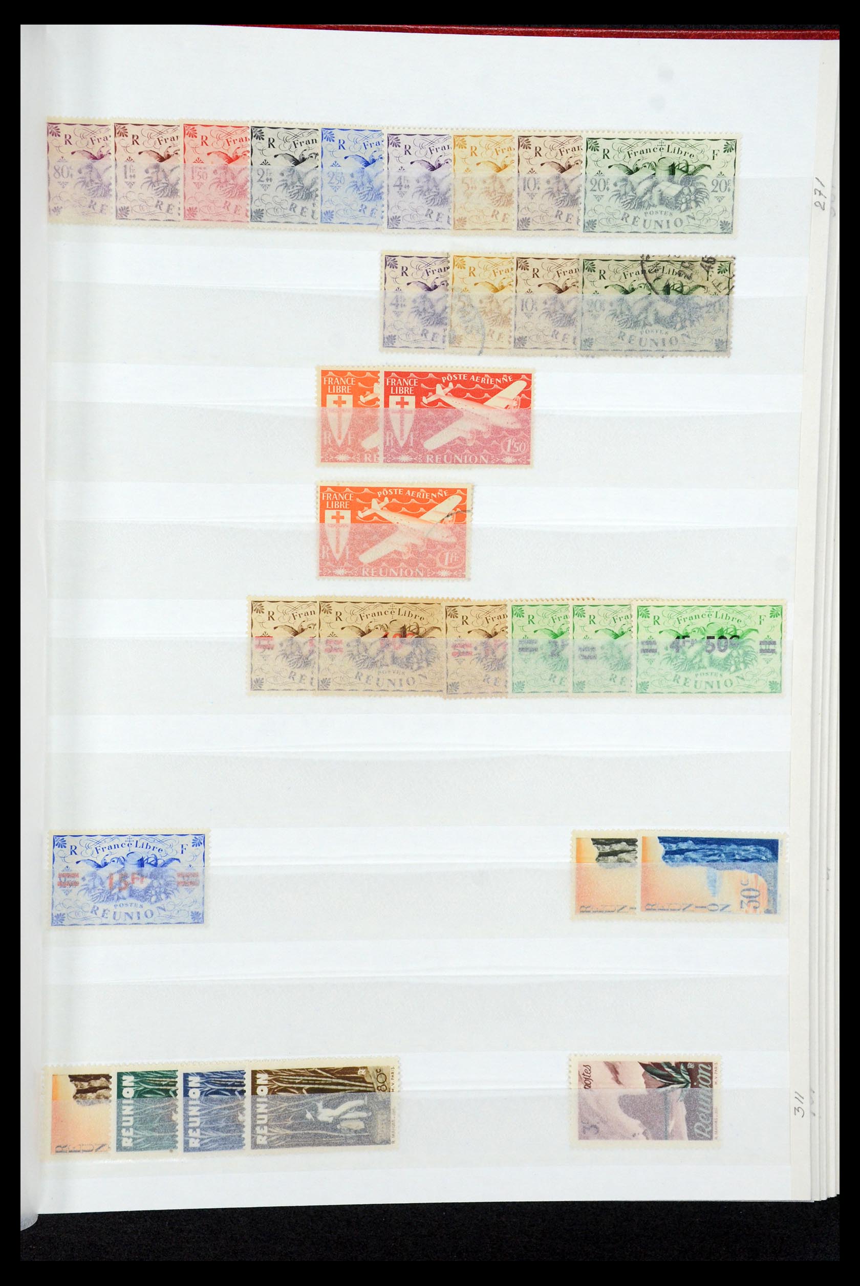 35246 046 - Postzegelverzameling 35246 Franse koloniën 1880-1983.