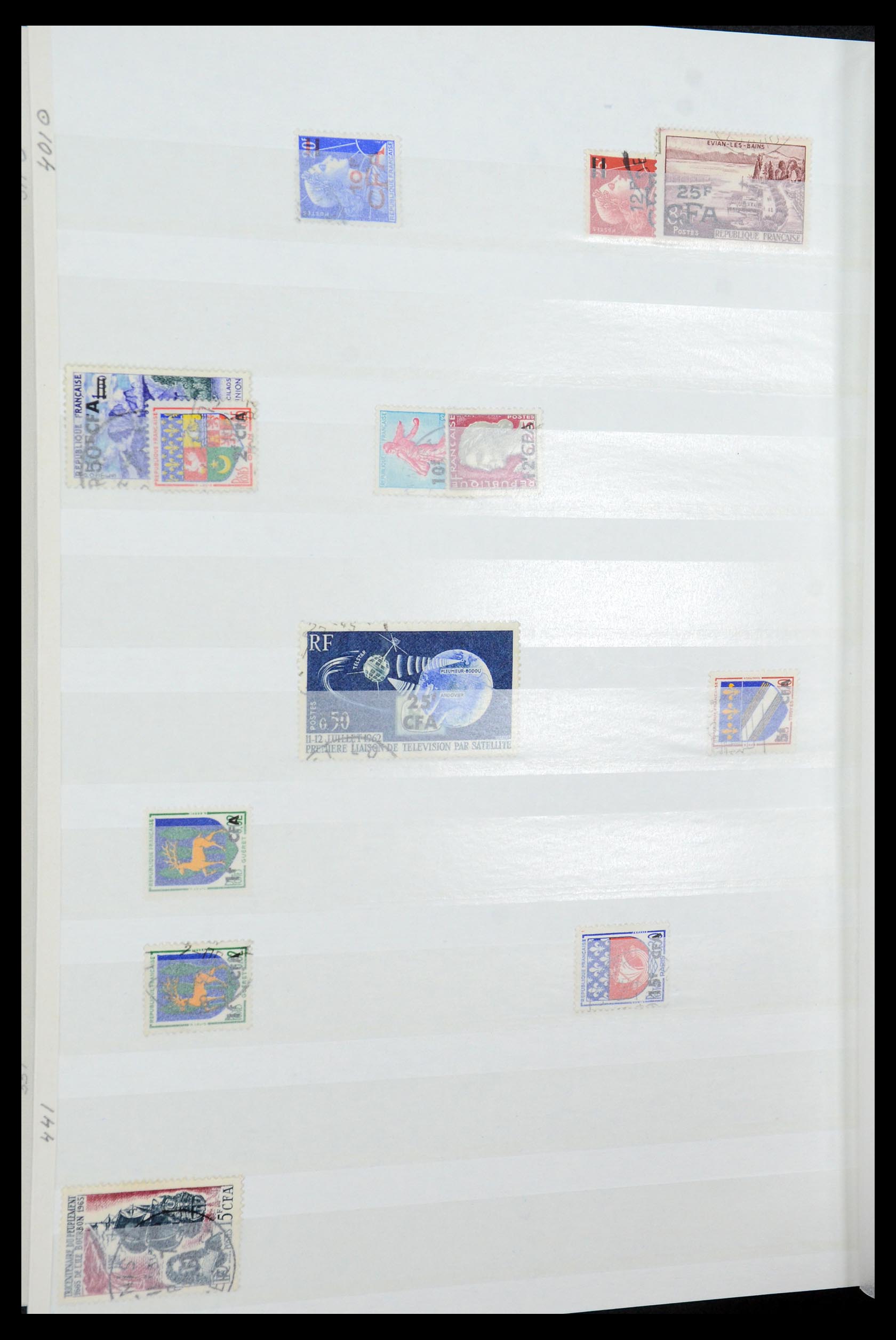 35246 049 - Postzegelverzameling 35246 Franse koloniën 1880-1983.