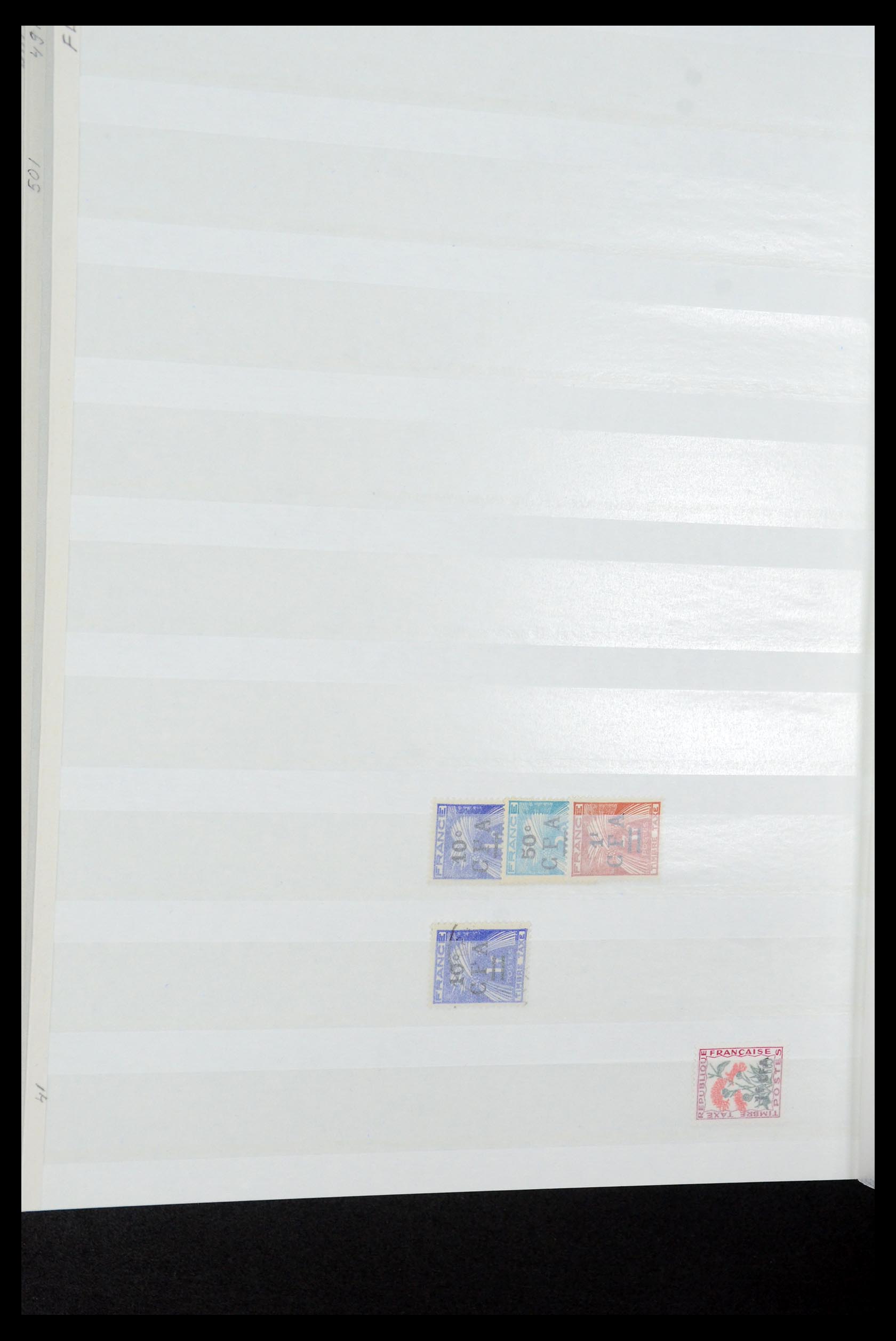 35246 053 - Postzegelverzameling 35246 Franse koloniën 1880-1983.