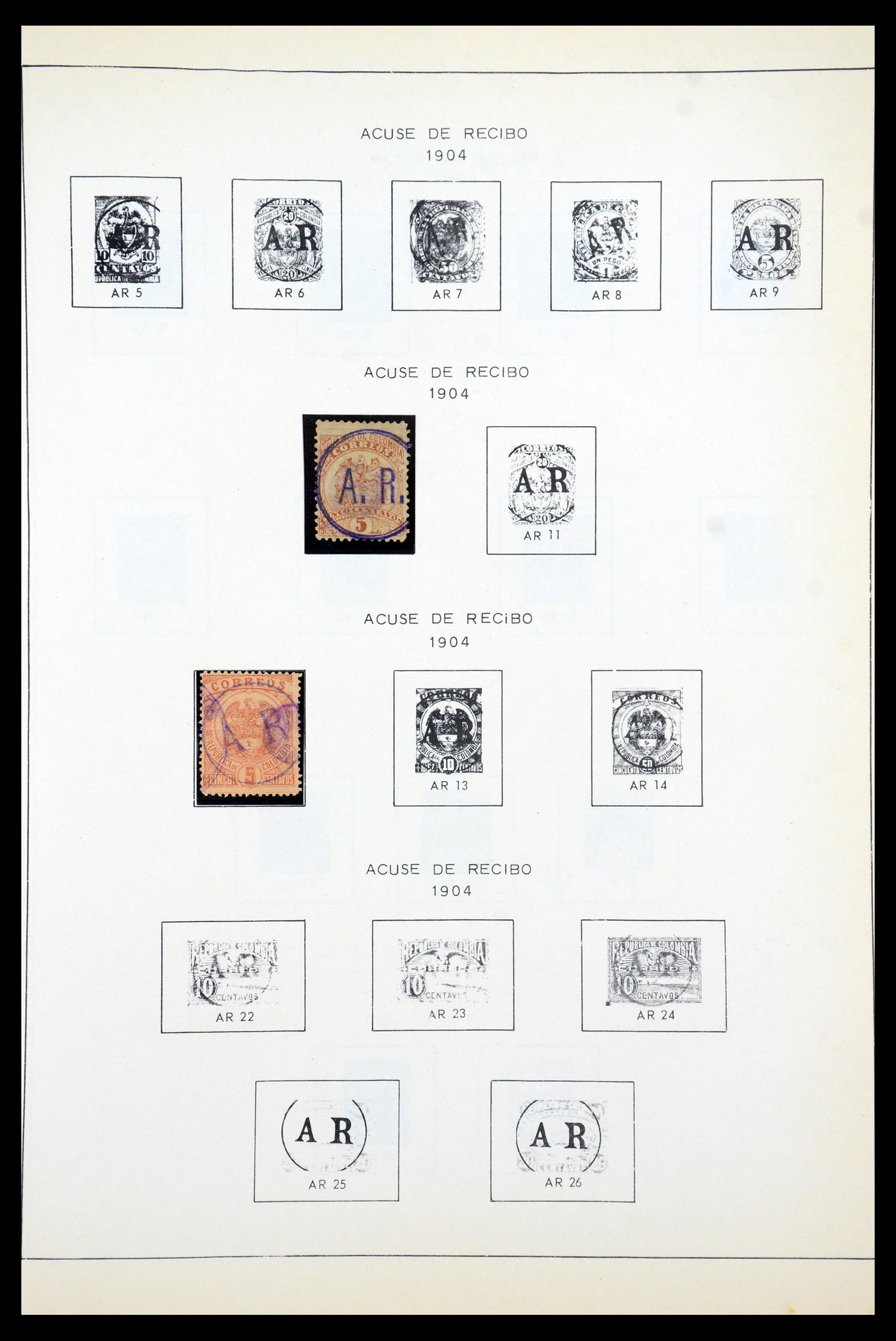 35250 020 - Postzegelverzameling 35250 Colombia 1859-1967.