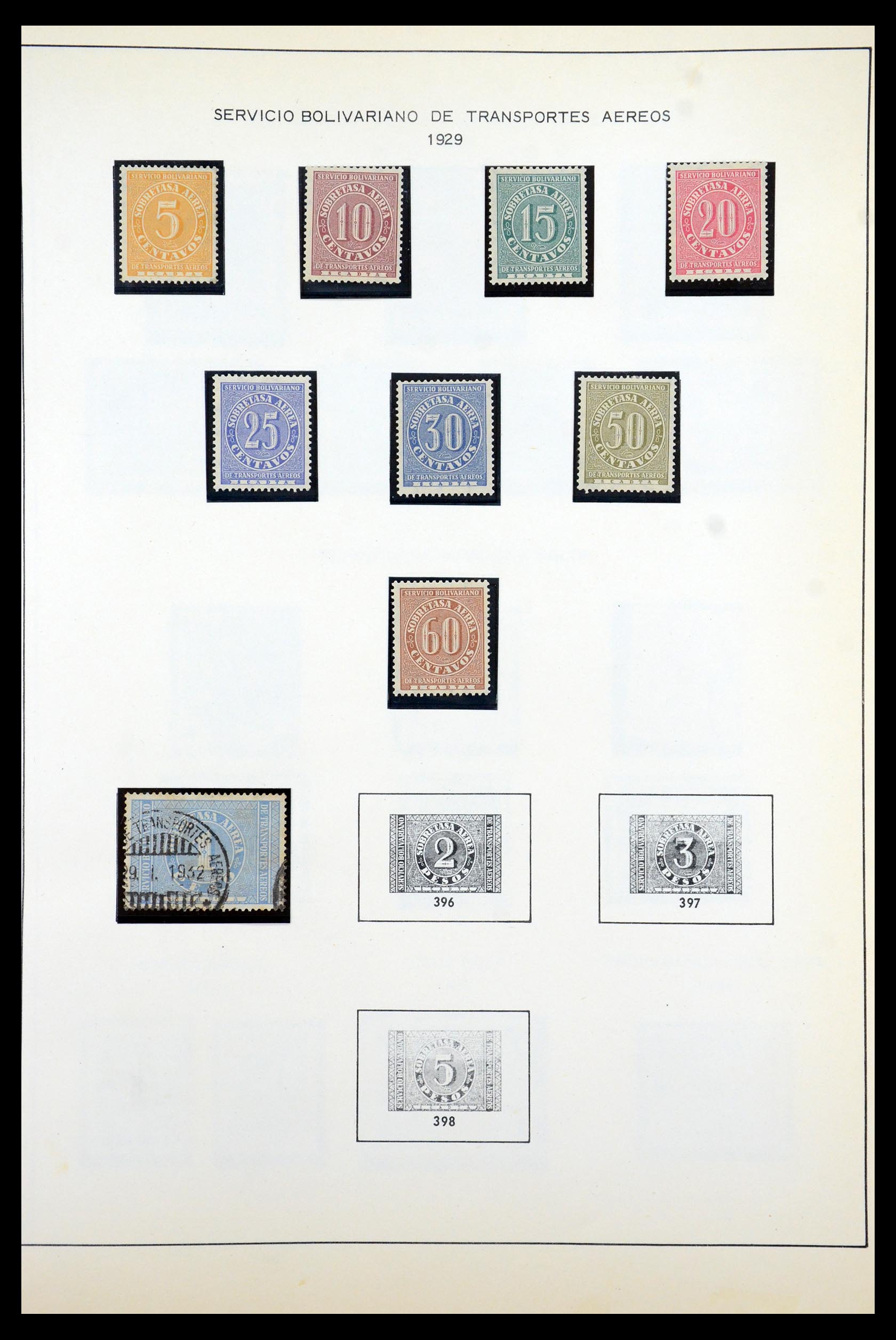 35250 036 - Postzegelverzameling 35250 Colombia 1859-1967.