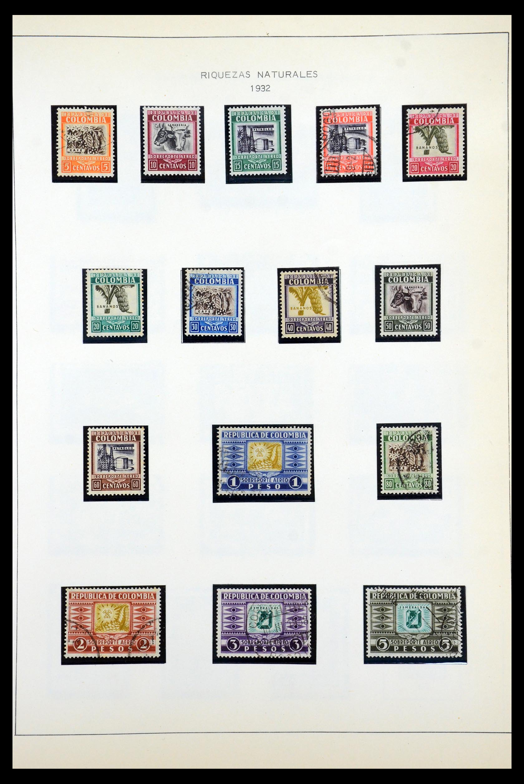 35250 039 - Stamp Collection 35250 Colombia 1859-1967.